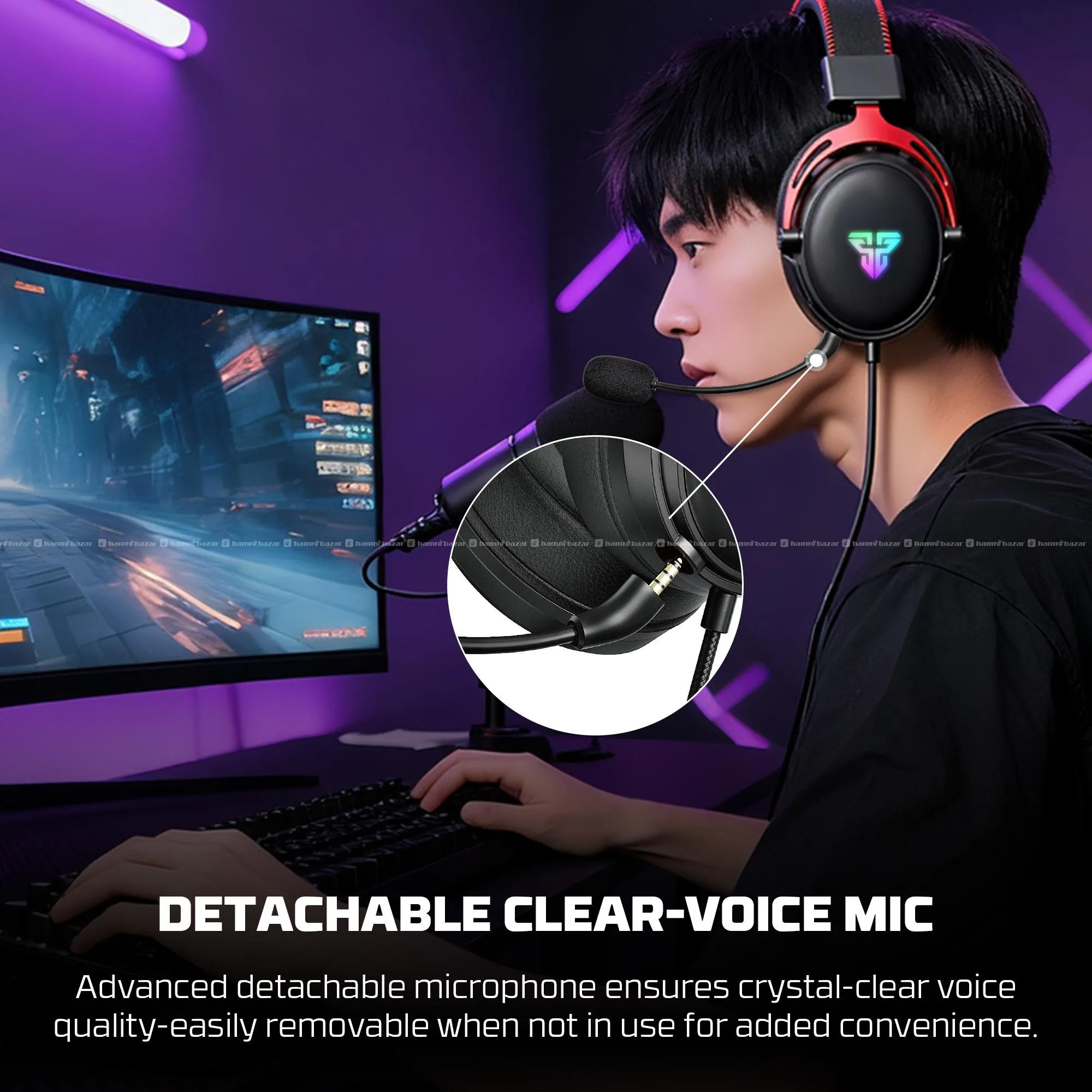 Fantech HG31 7.1 Gaming Headphone With Warrenty 5
