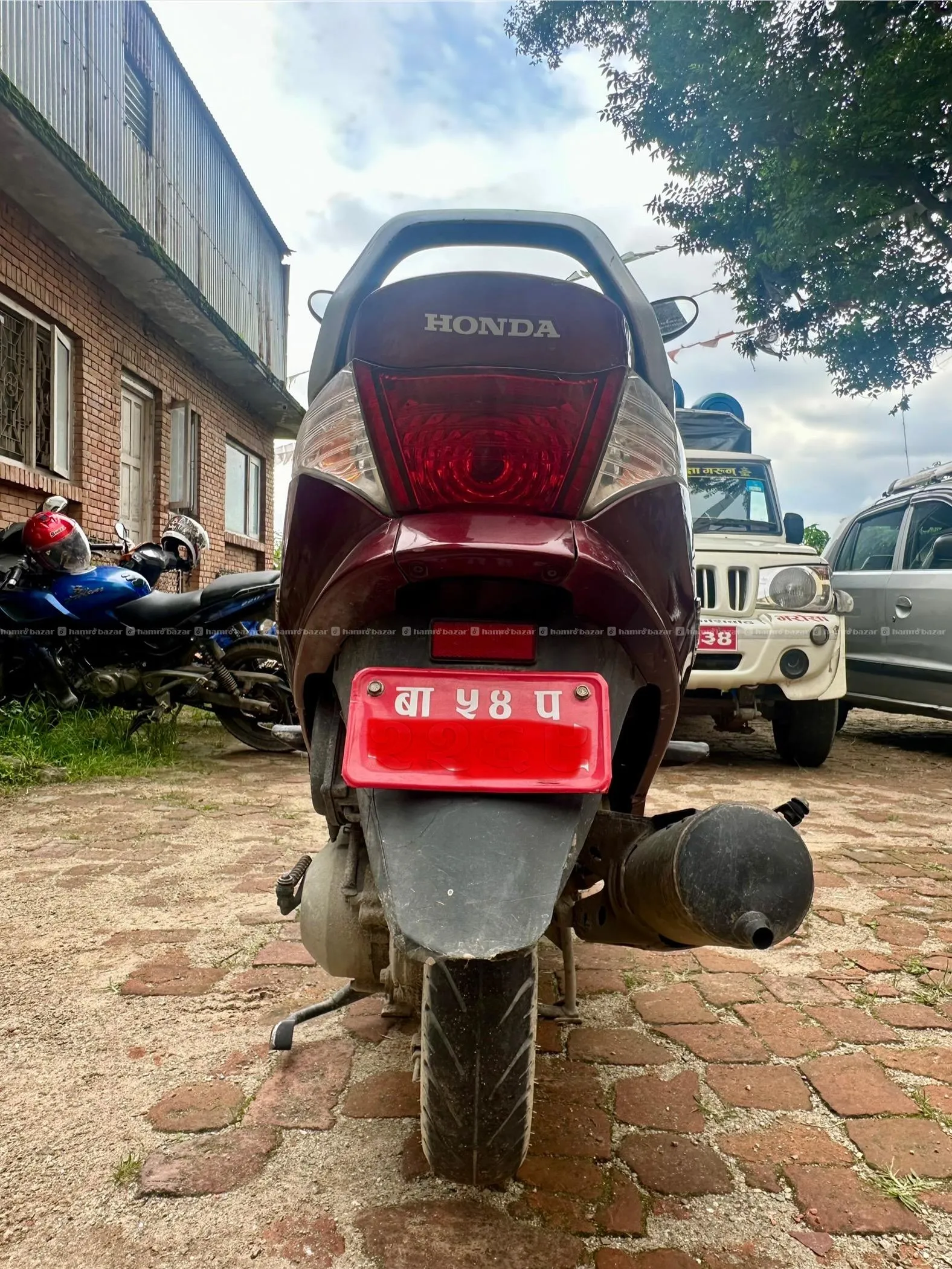 Honda Aviator 110cc (Maroon) 2