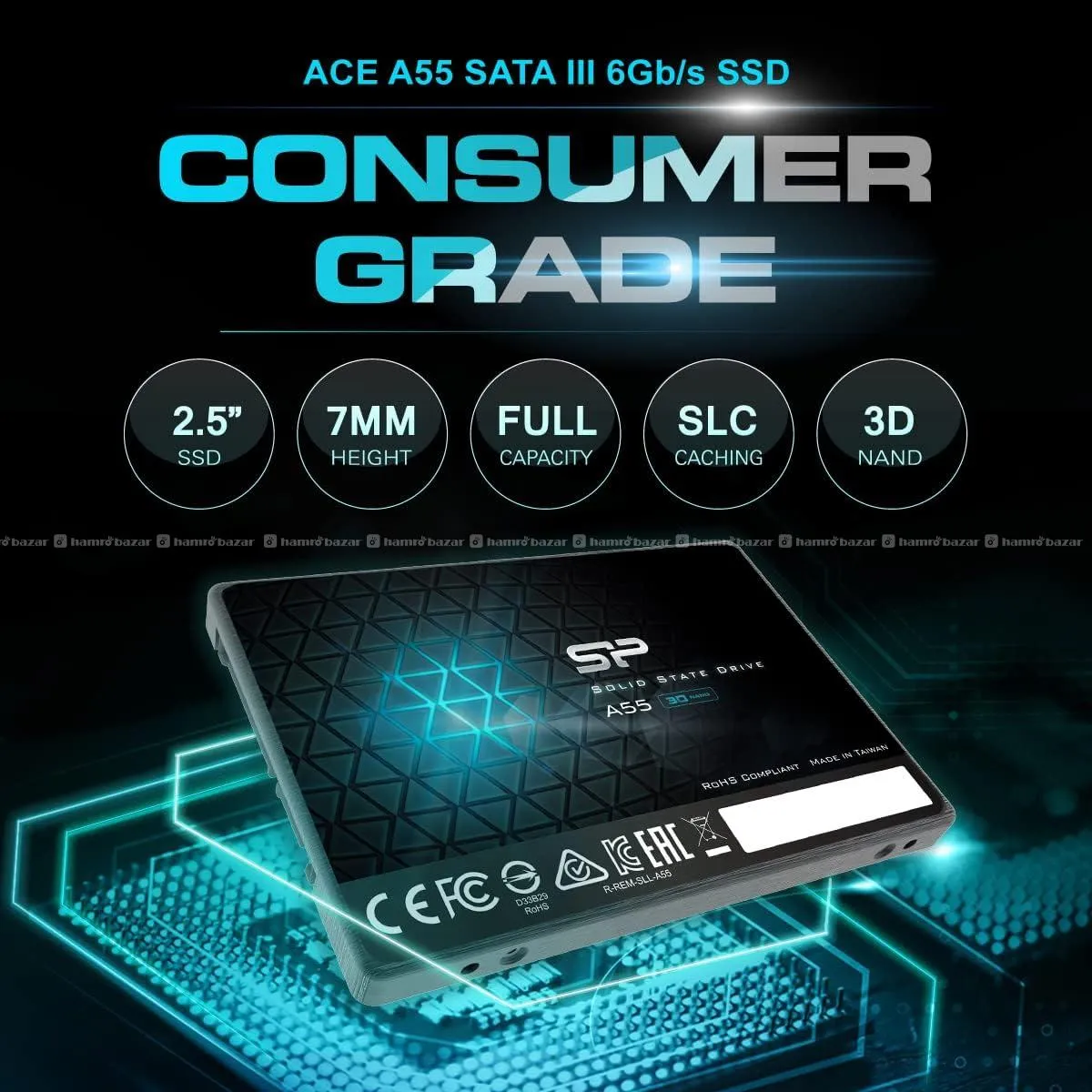SILICON POWER 512 GB SATA SSD 6