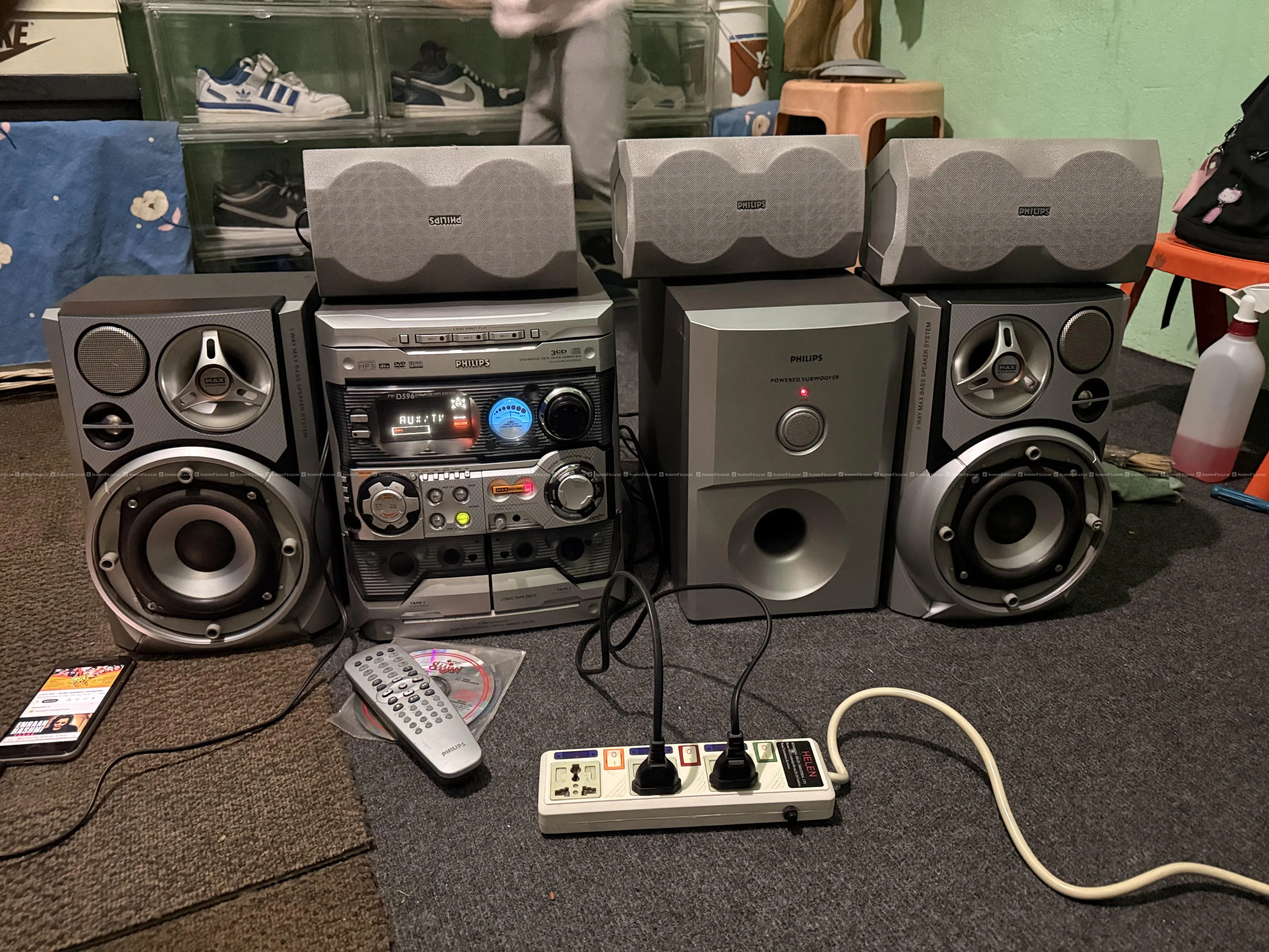 PHILIPS DVD 5.1 SURROUNDING MUSIC SYSTEM LIKE NEW 2