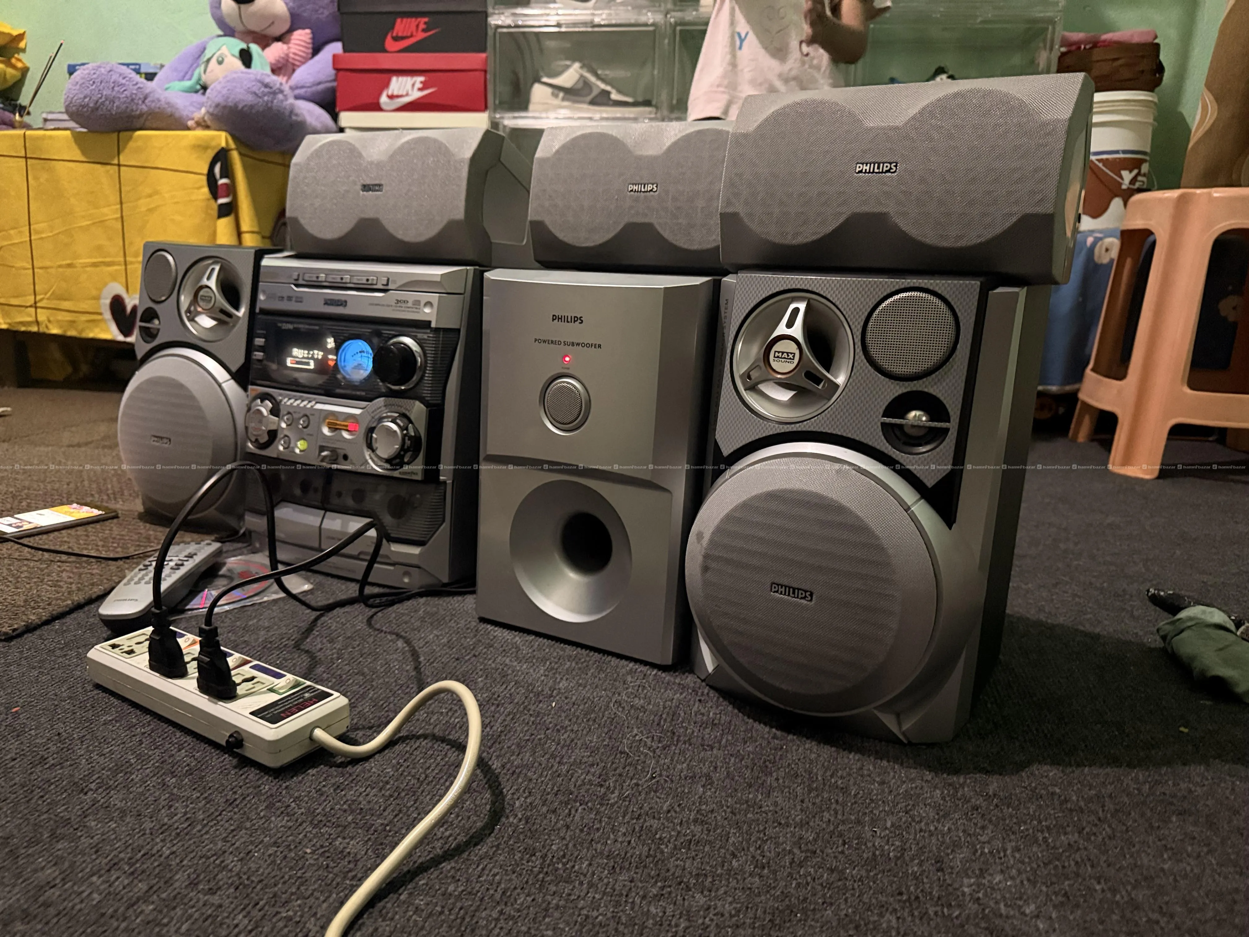 PHILIPS DVD 5.1 SURROUNDING MUSIC SYSTEM LIKE NEW 5
