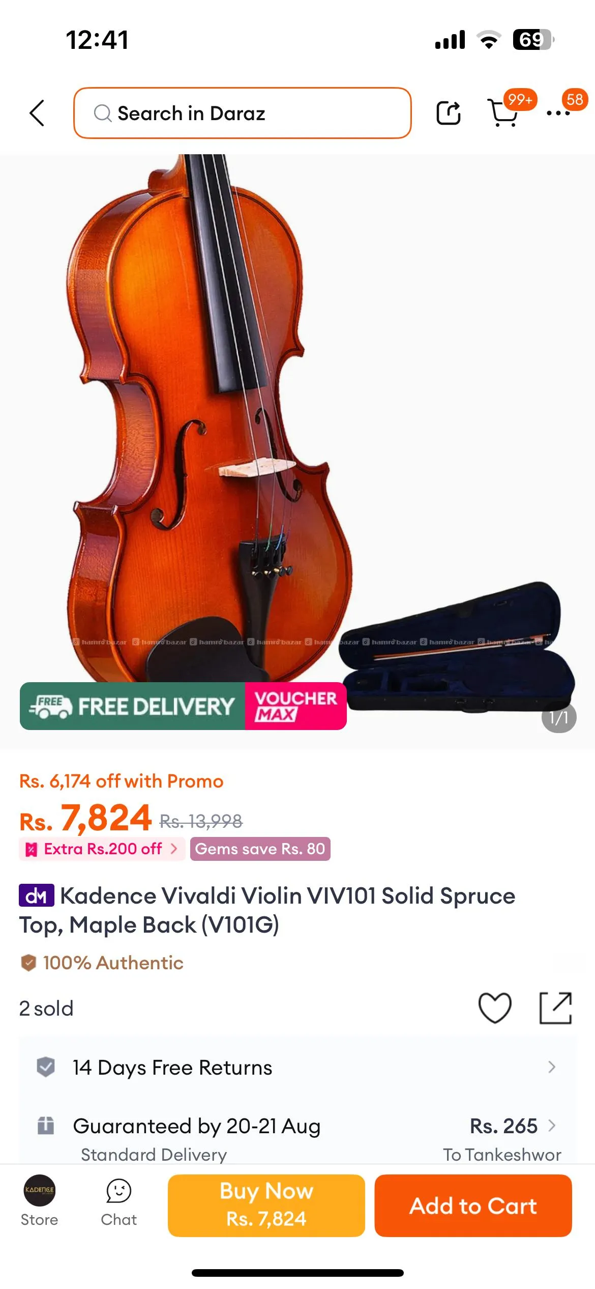Brand New Violin on Sale 3