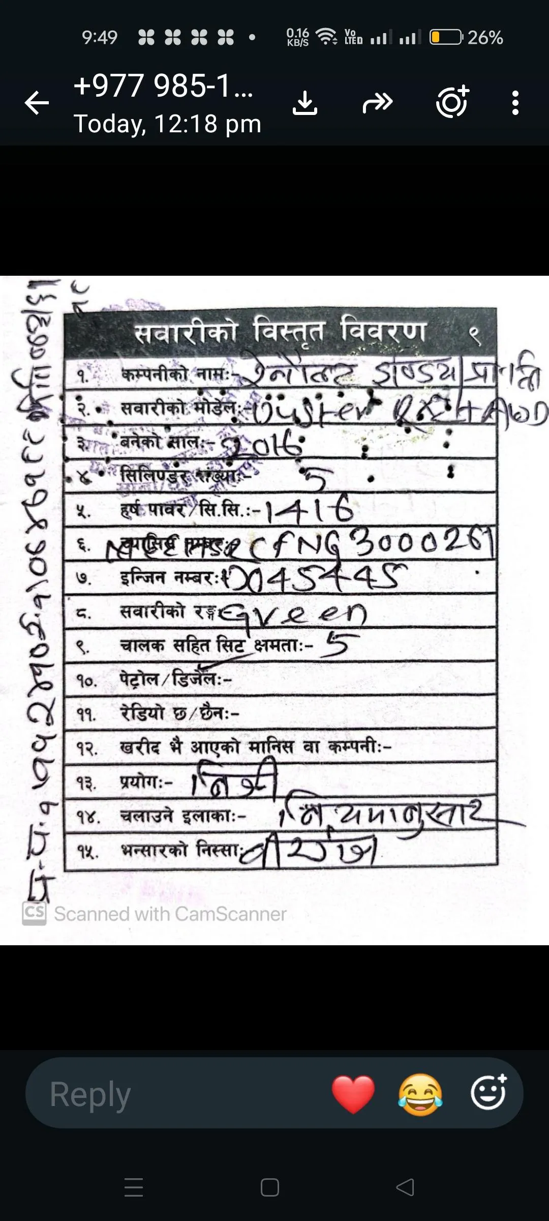 car sell contact no 9851097379 2