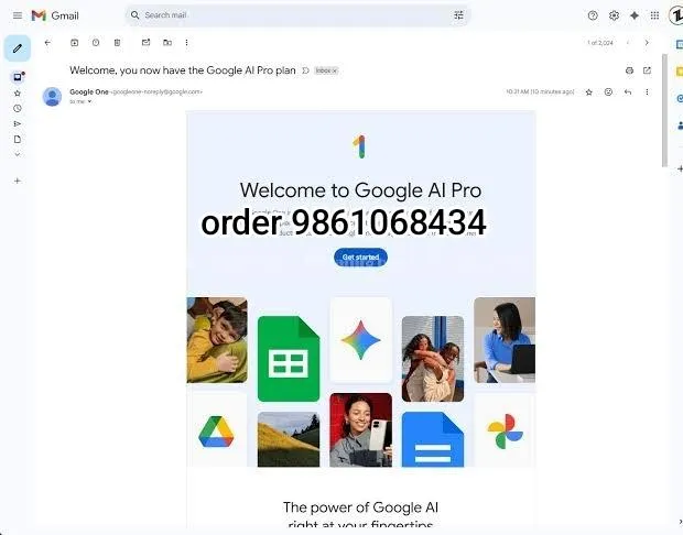Google Ai pro & storage available 2