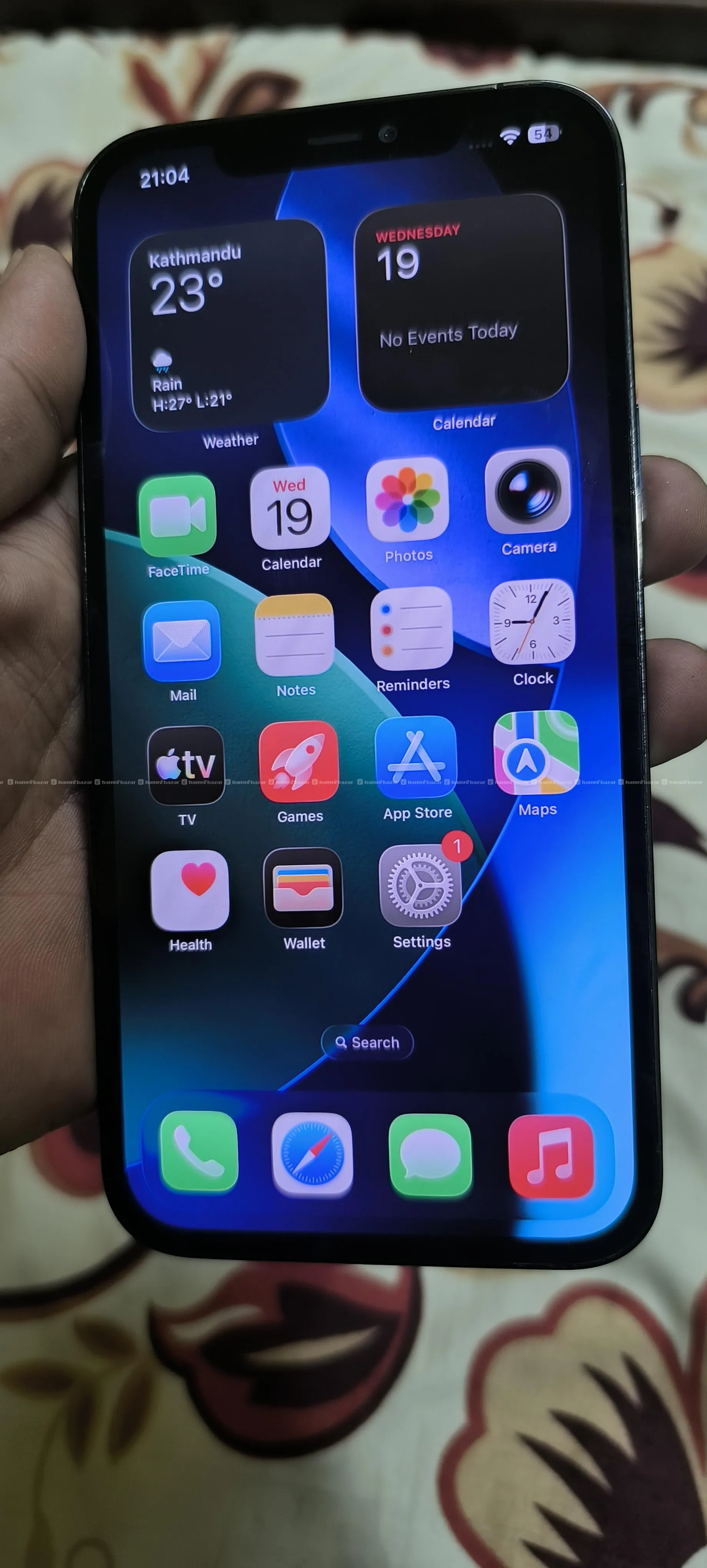 iphone 12 pro max with orginal battery and display 2