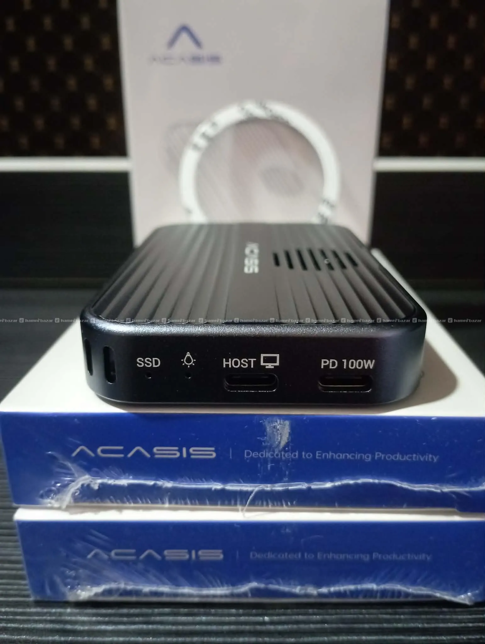ACASIS EC-1401 10Gbps USB-C SSD Dock 4K@60Hz 7