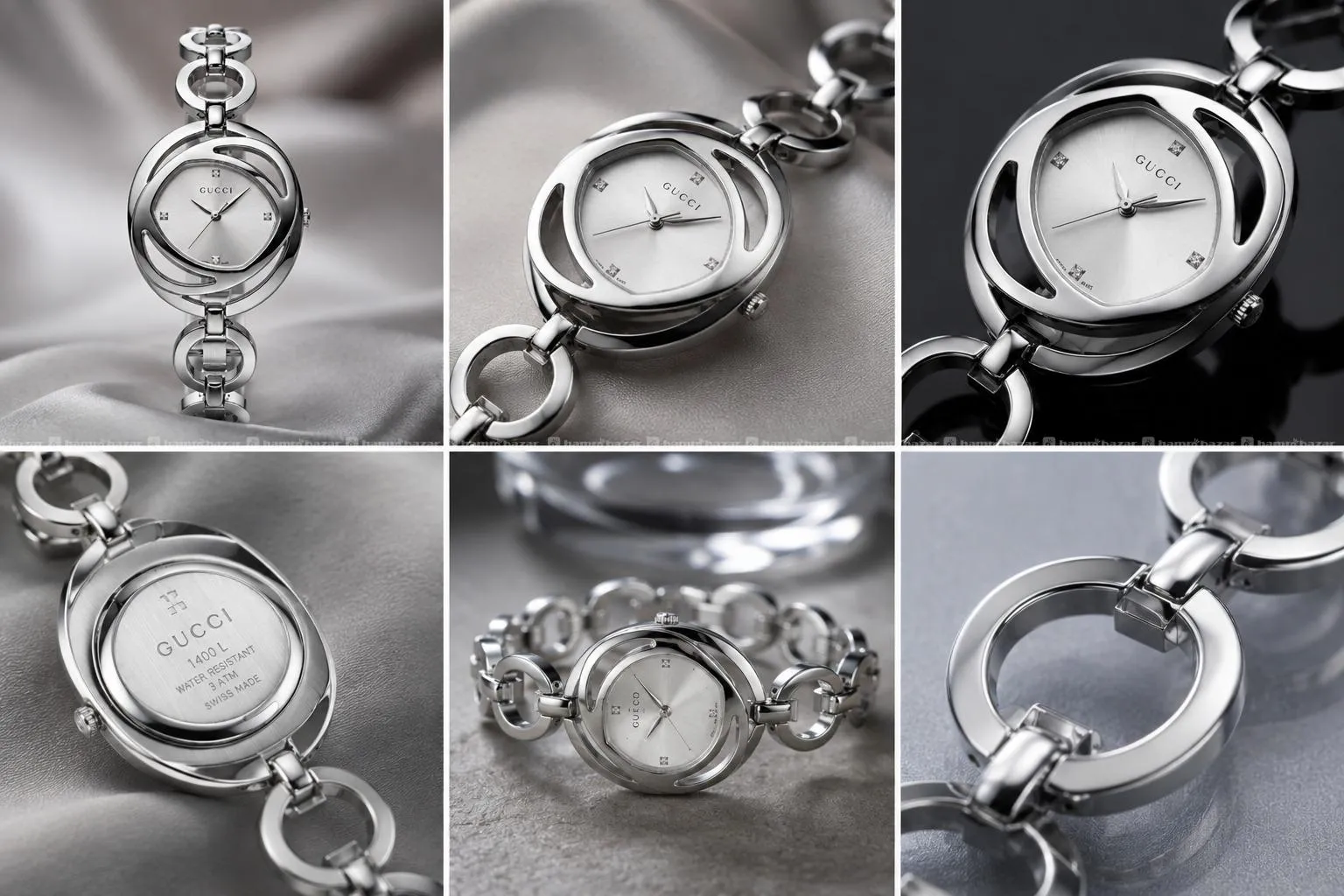 Gucci Silver-Tone Women's Bracelet Watch 5