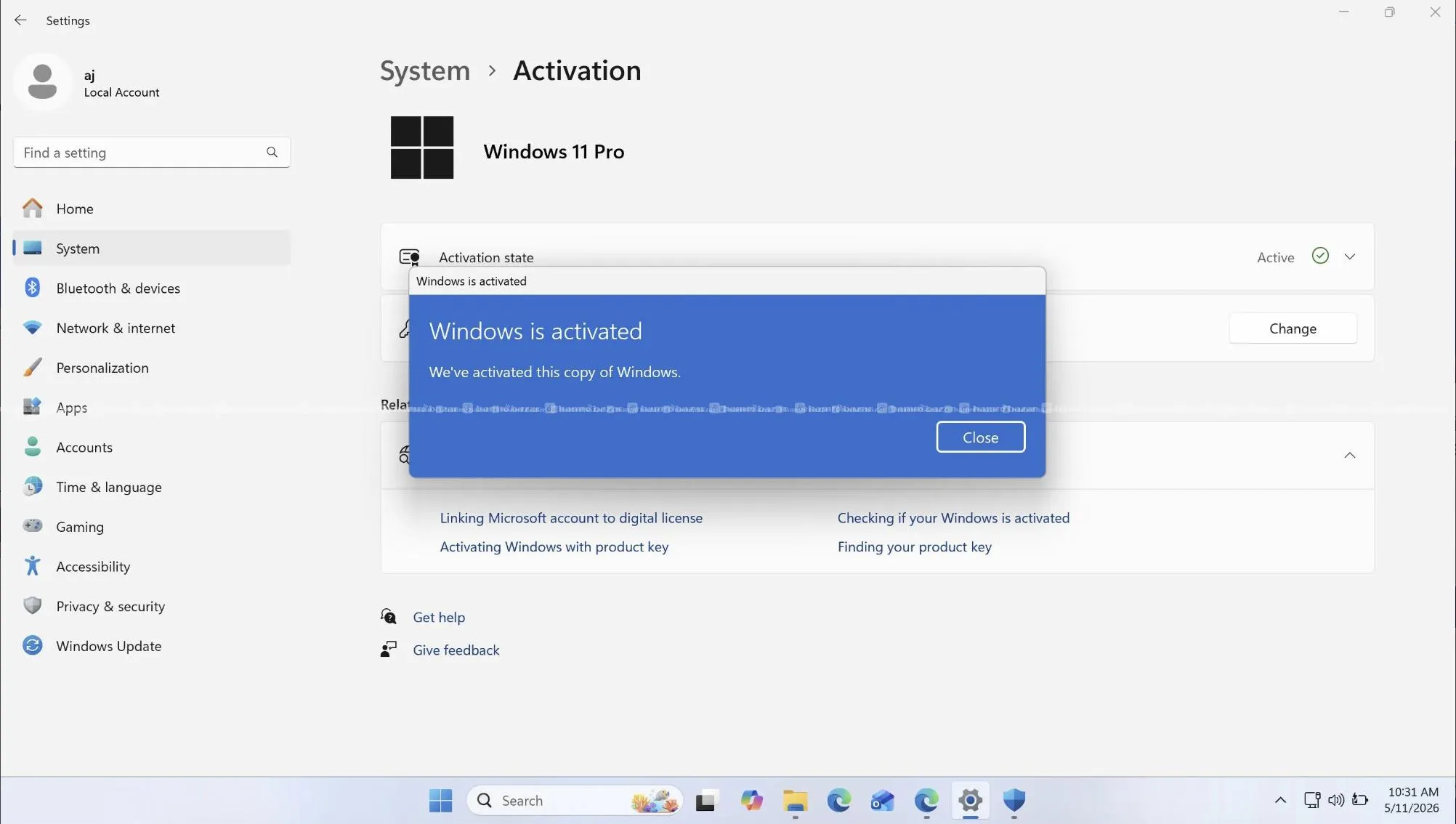 Windows 10 11 Pro Key Plus Ms Office 2024 License 4
