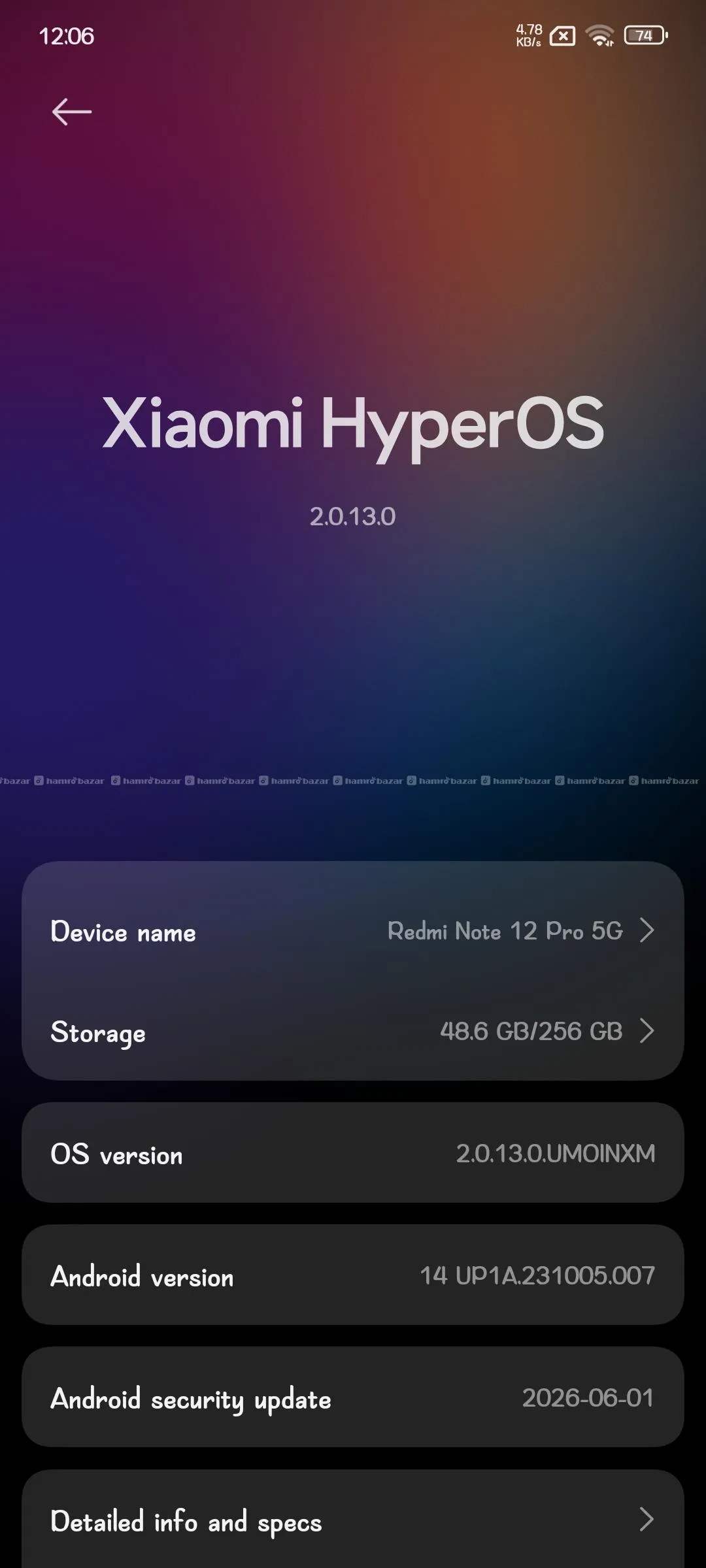 Xiaomi Redmi Note 12 Pro 5g (8/256) 2