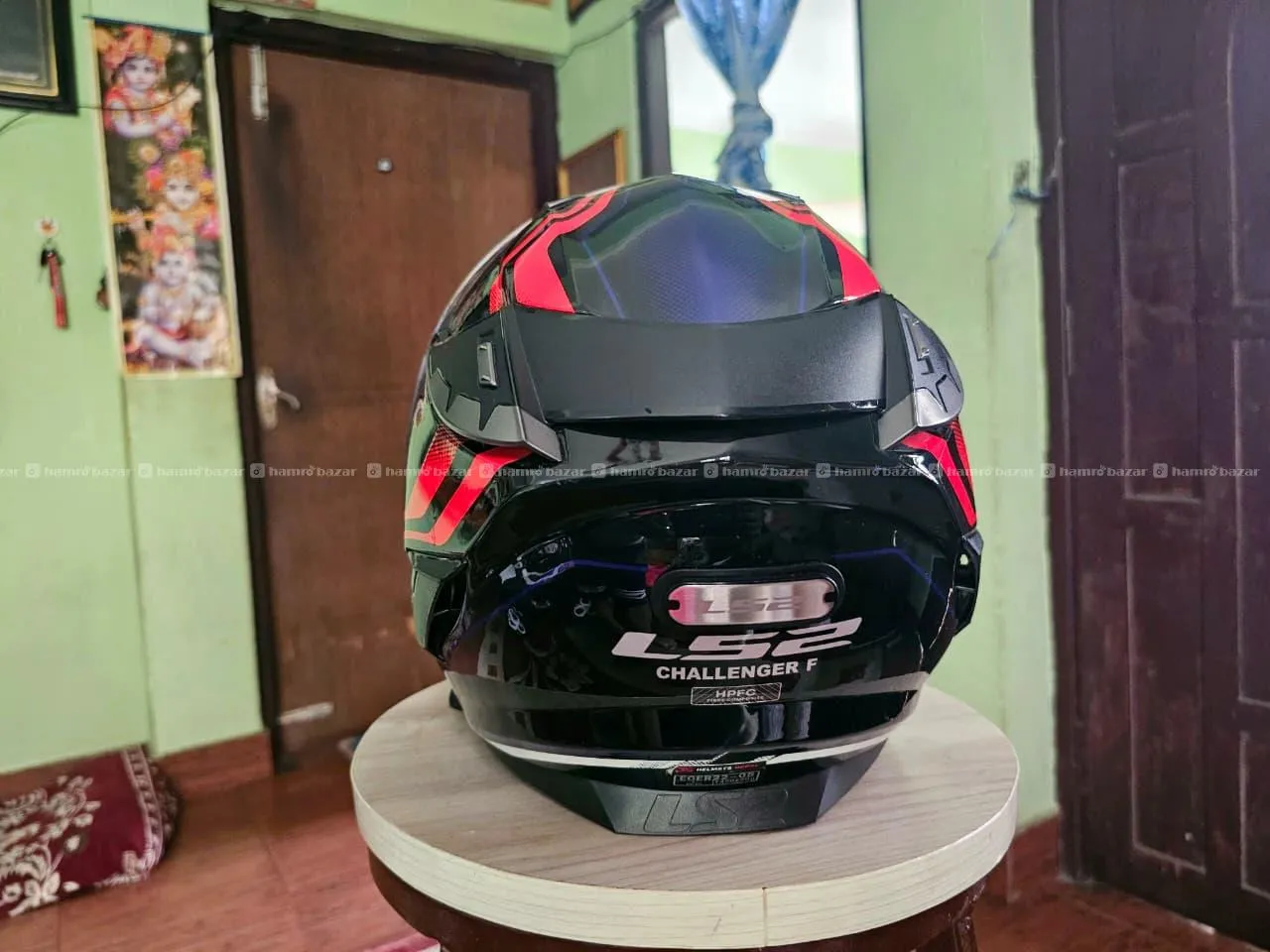 LS2 Challenger Helmet,intercom and unused pinlock 7