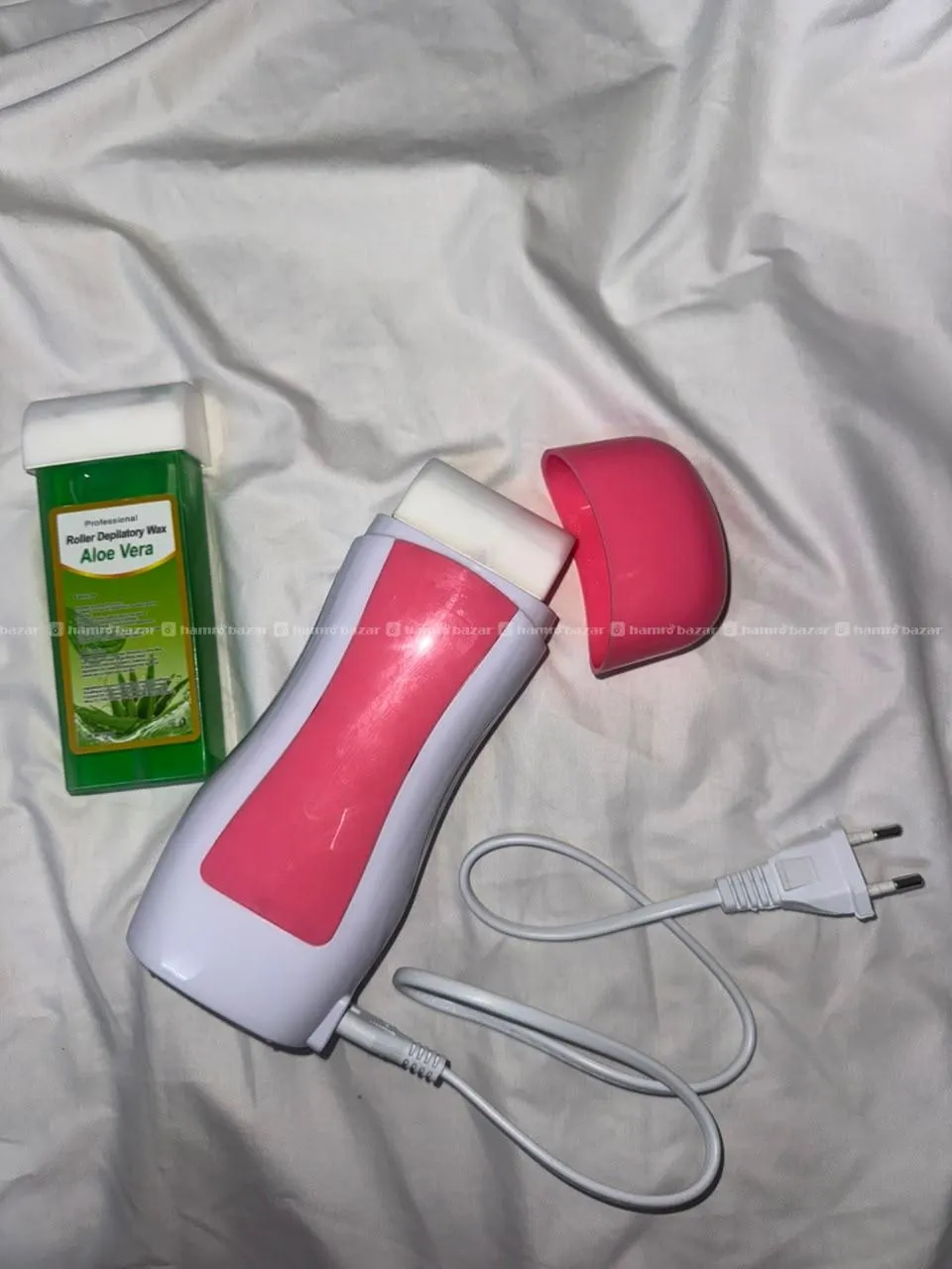 Roll-on Depilatory wax + 2 FREE Aloe Wax Cartiage 3