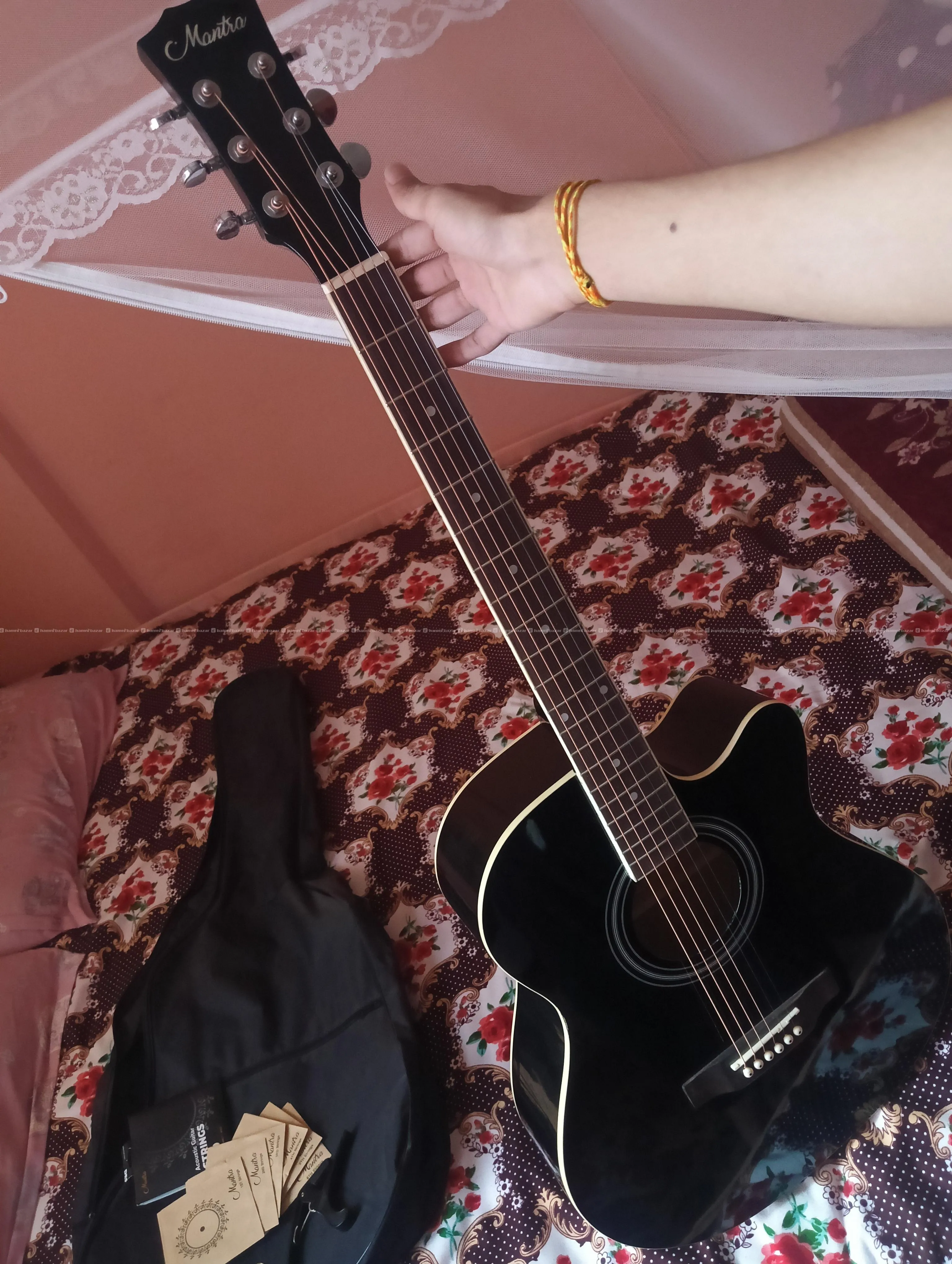 Mantra Acoustic Guitar Karma Non-EQ (Black) 5
