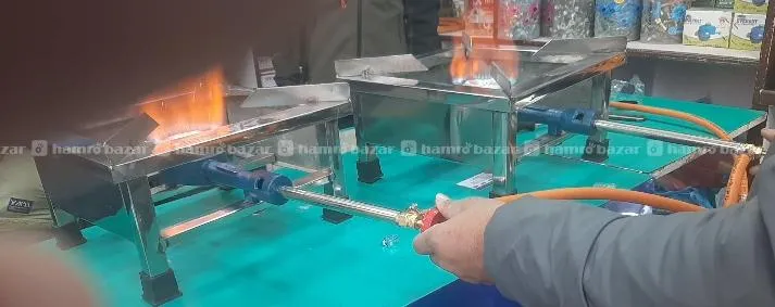 Metal and steel Bhatti chulo 4