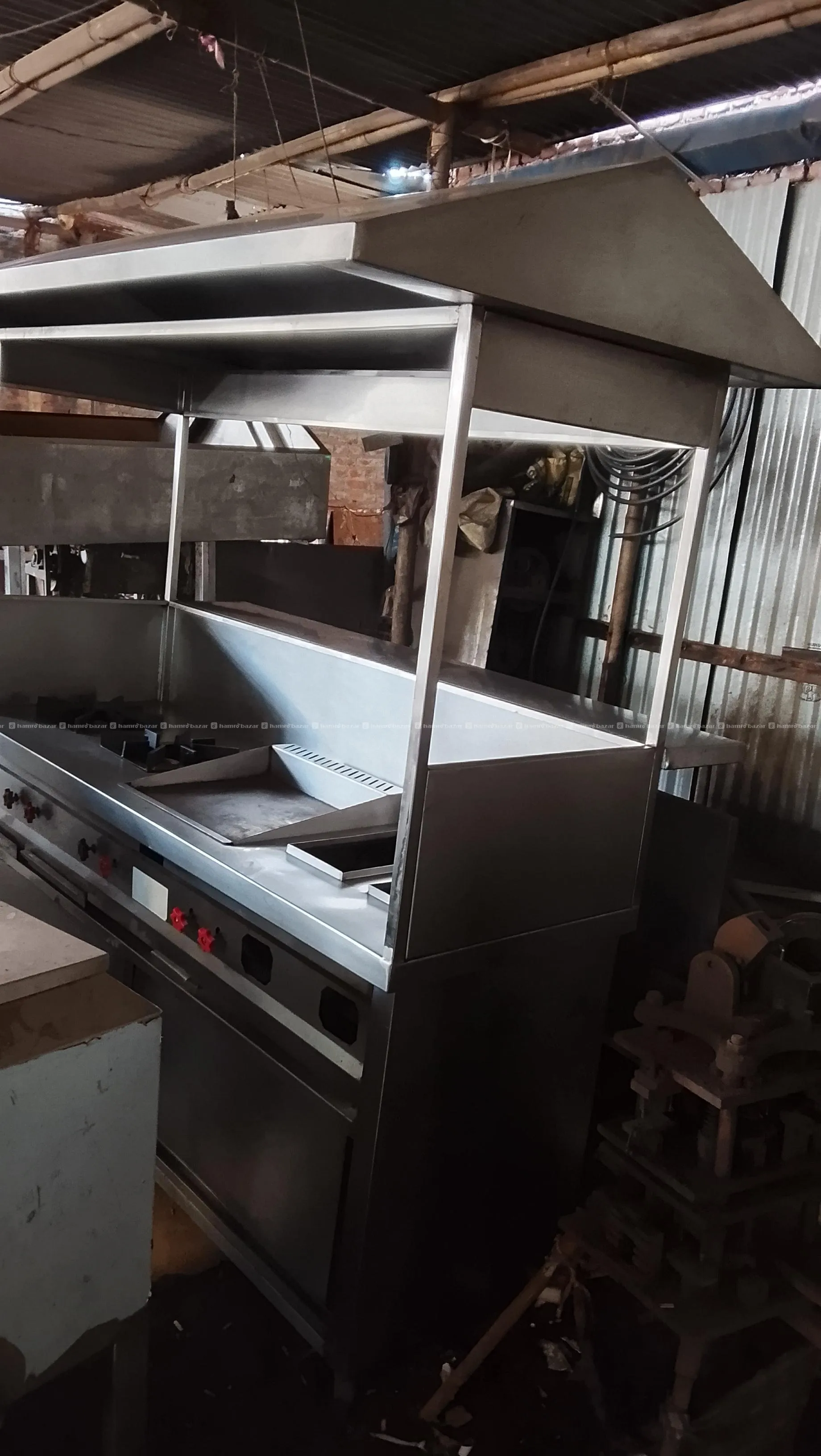 Food Stall Momo Stall Stainless Steel 2
