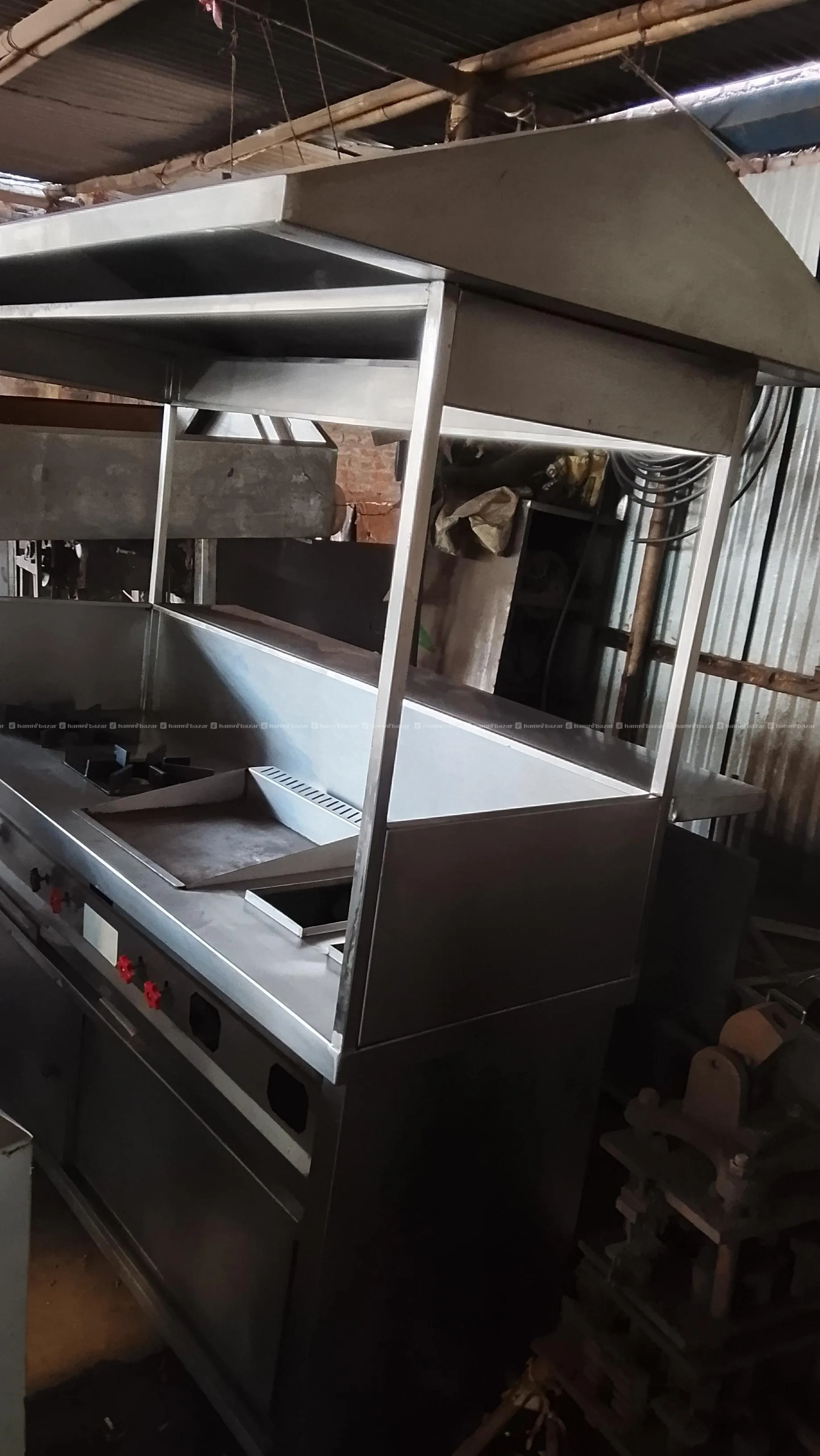 Food Stall Momo Stall Stainless Steel 6
