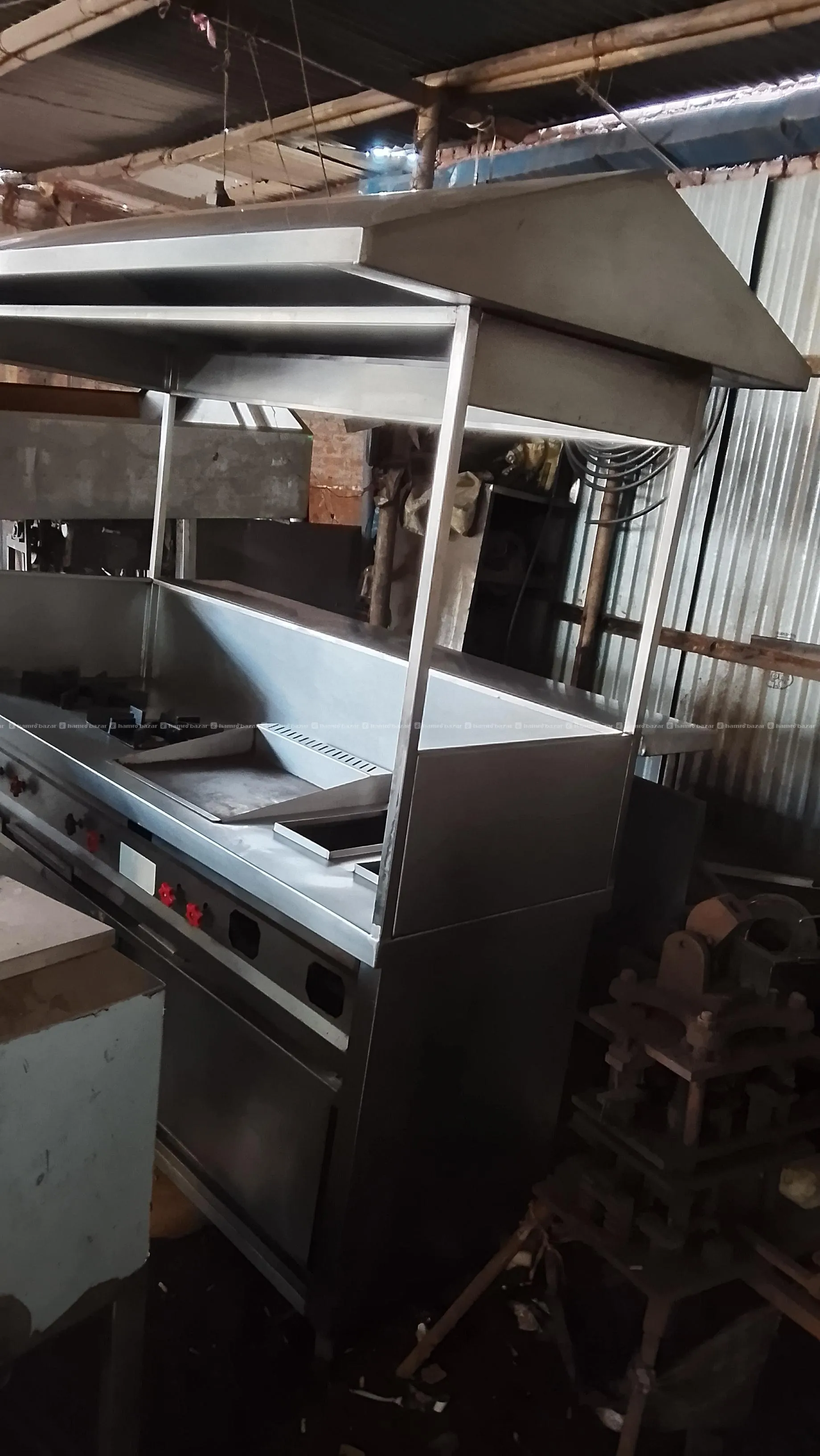 Food Stall Momo Stall Stainless Steel 4
