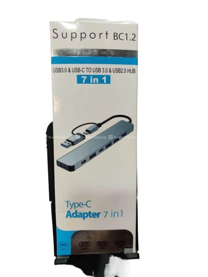 7-in-17-in 1 Type-C Hub for Laptop, Mac & Android 2