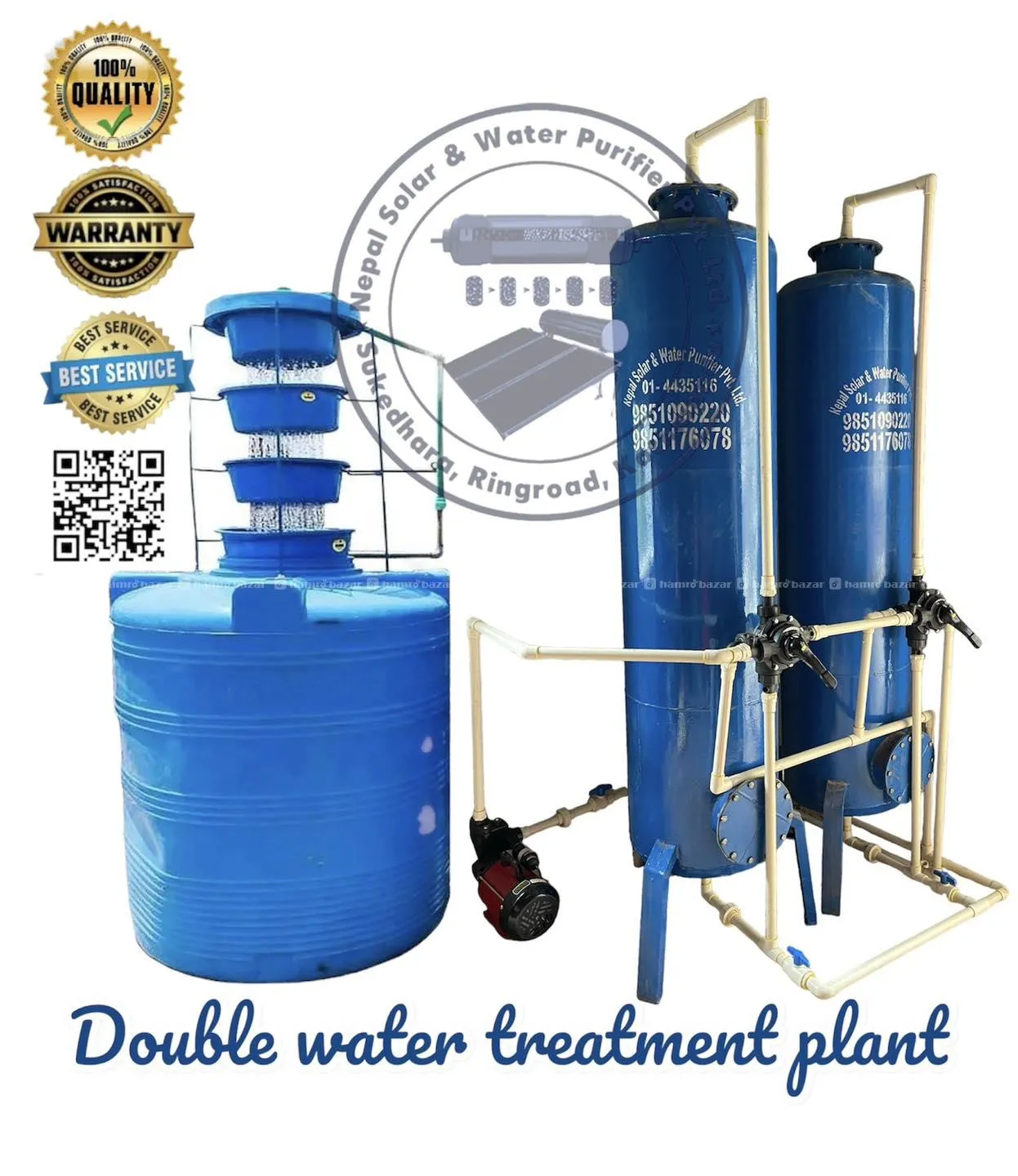 water treatment / solar water heater 2