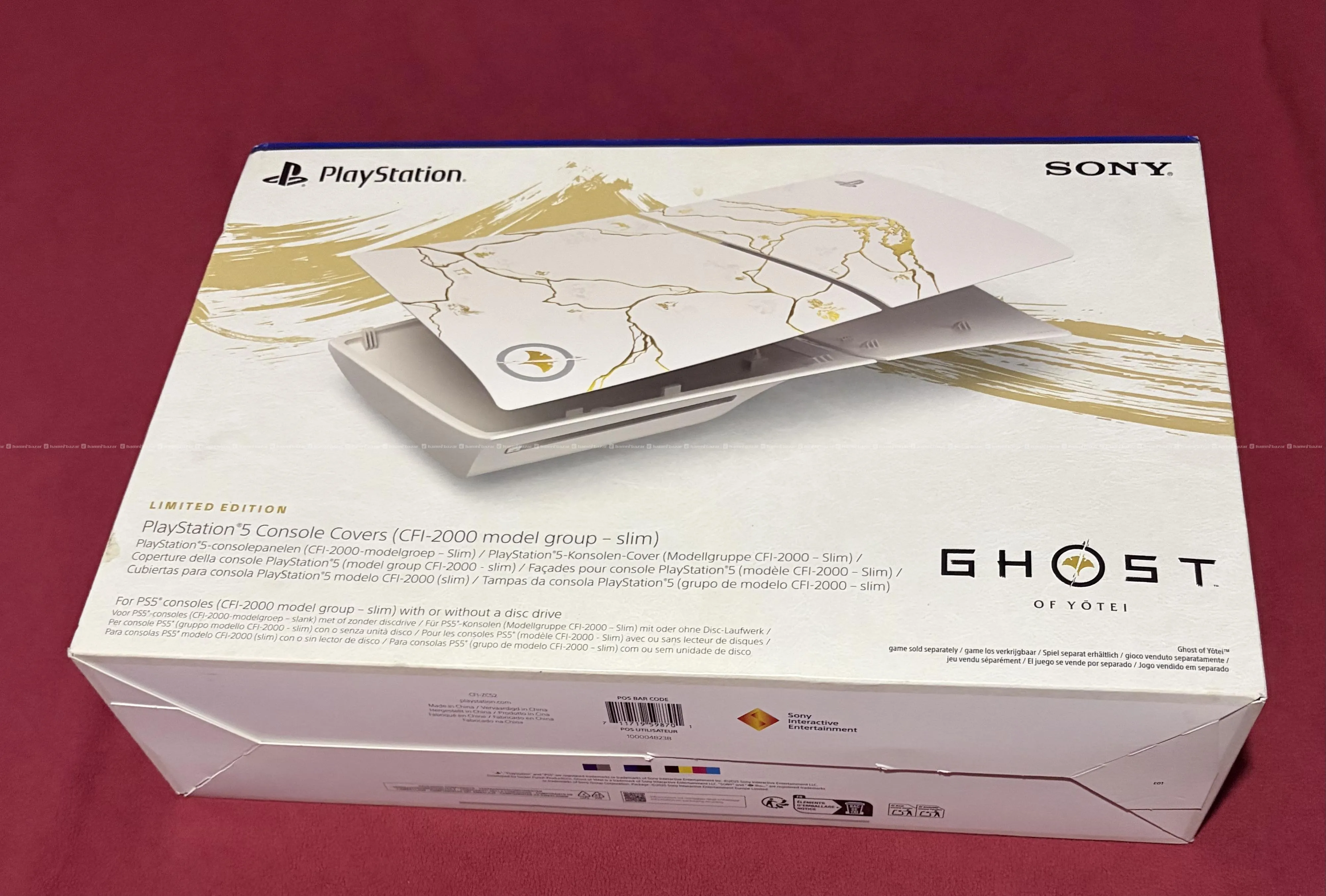 Original PS5 Slim Ghost Of Yotei Cover Brand New 2
