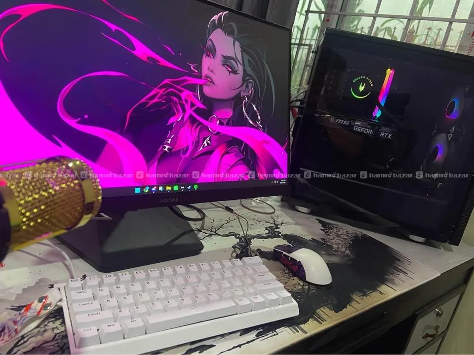 GAMING PC SET WITH 320 HZ MONITOR 4
