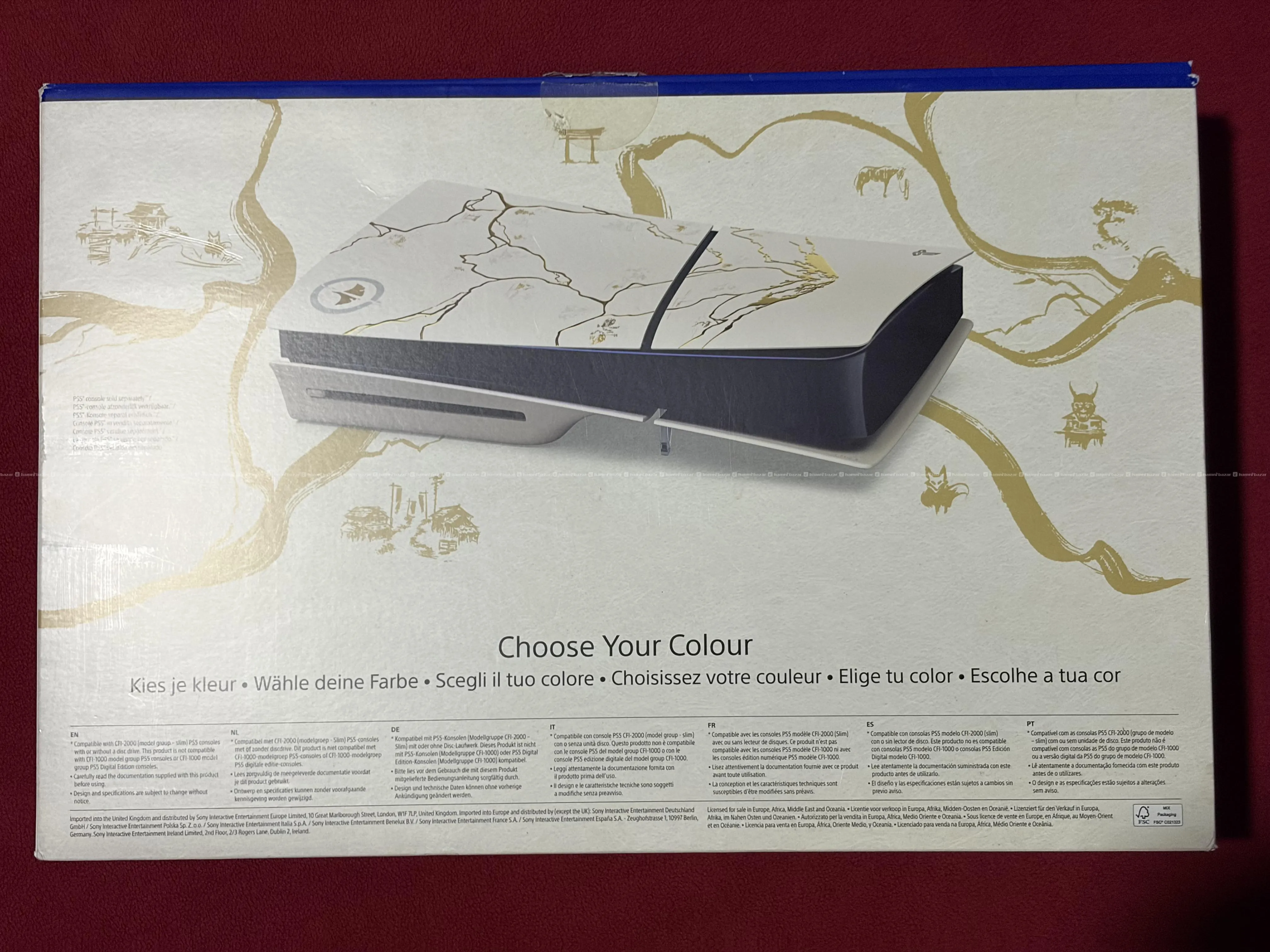 Original PS5 Slim Ghost Of Yotei Cover Brand New 4
