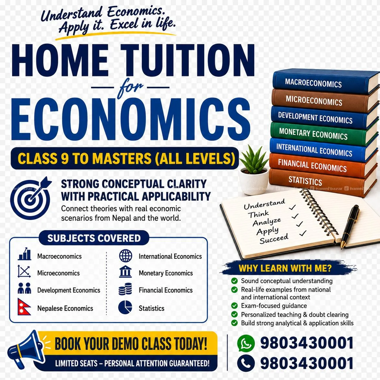 HOME TUITION FOR ECONOMICS