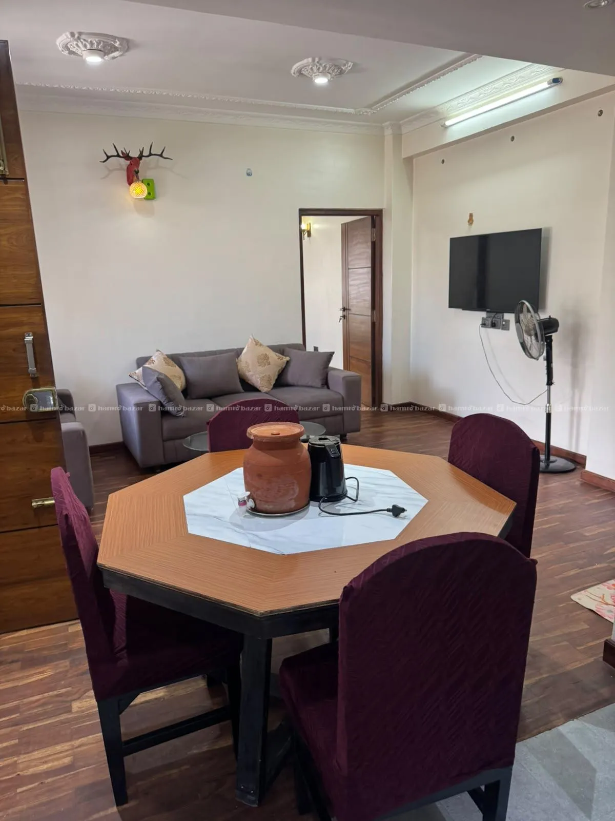 2 bhk full furnished flat on rent in bhaisepati 3