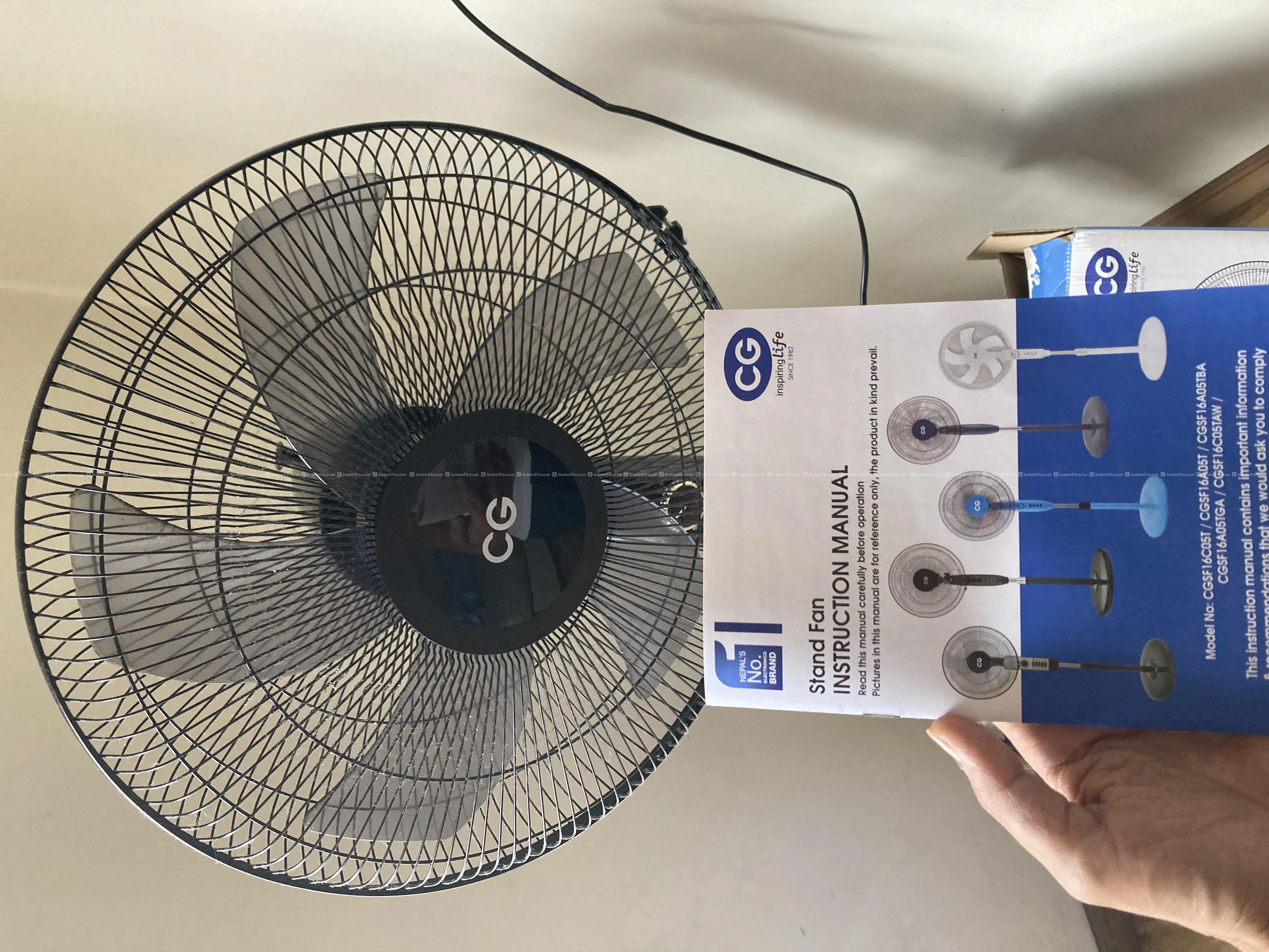 CG table fan NEW 3