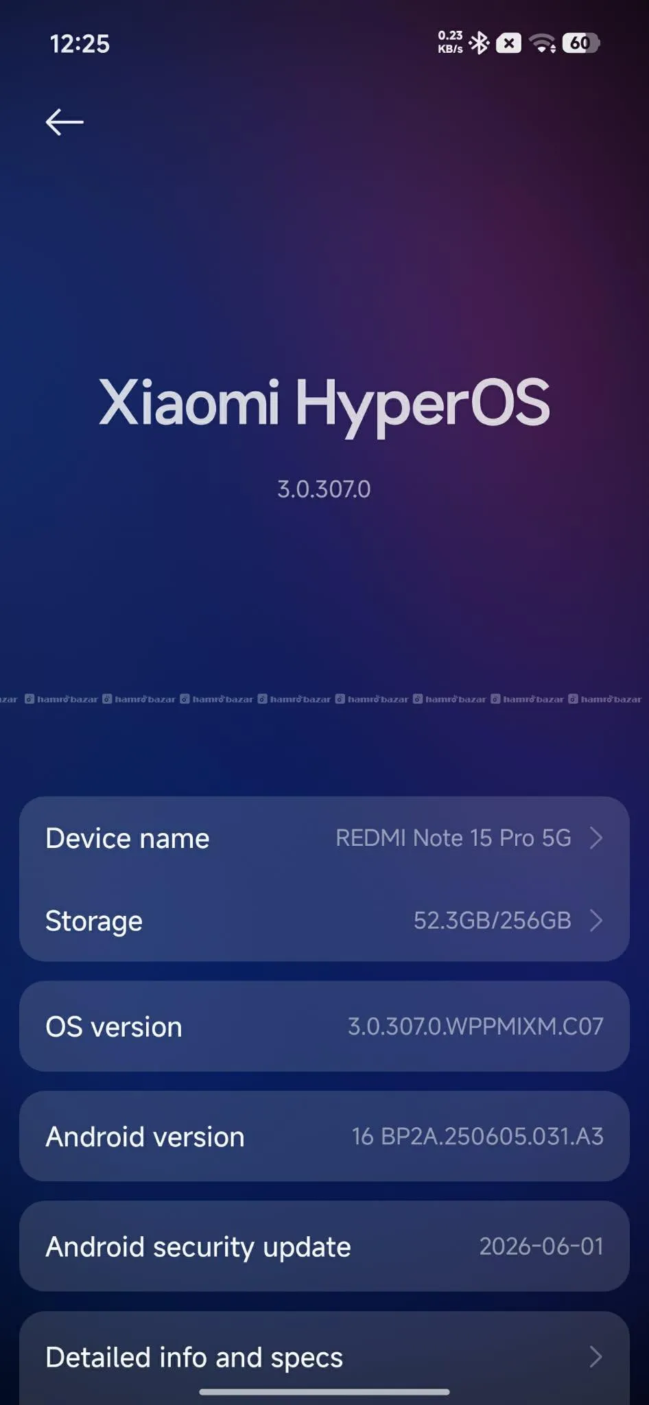 Redmi note 15 pro 5g on sell Pokhara area only 3