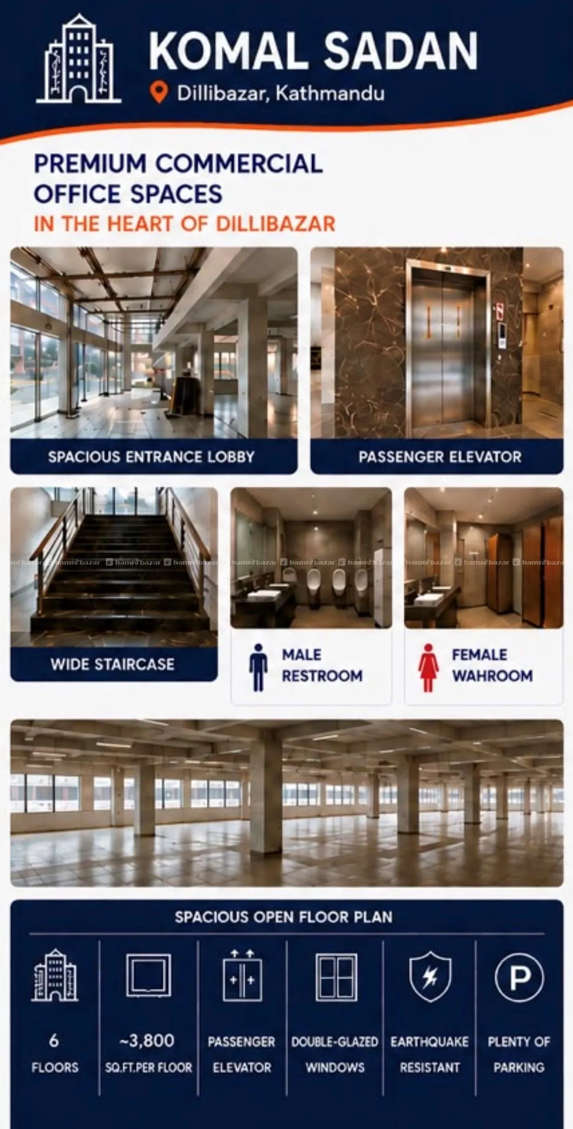 Premium Commercial Office For Rent - 25,000 sq.ft. 3