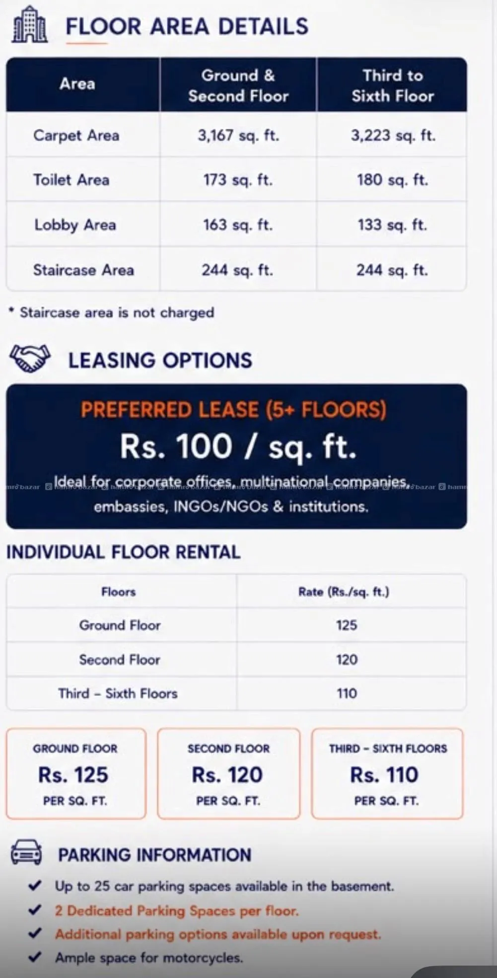 Premium Commercial Office For Rent - 25,000 sq.ft. 4