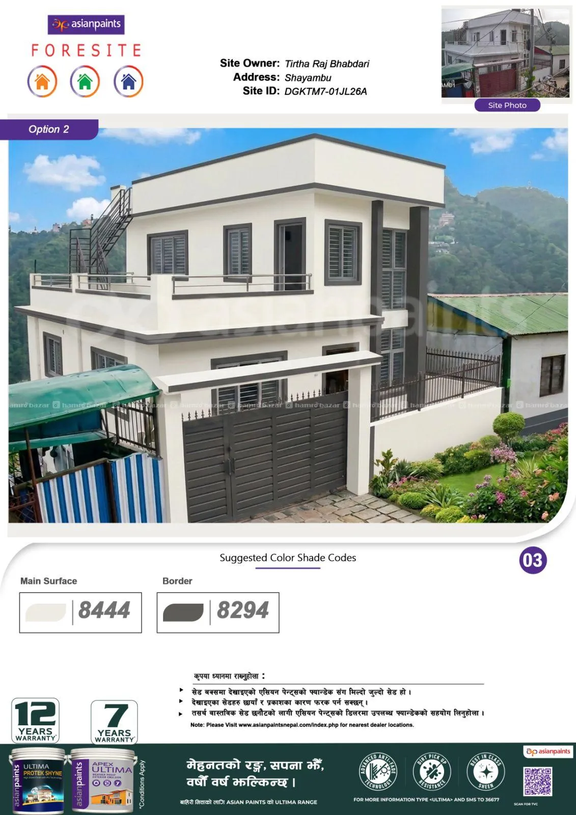 5.1 aana Land -3 aana ma baneko 2.5 tale Ghar.. 3