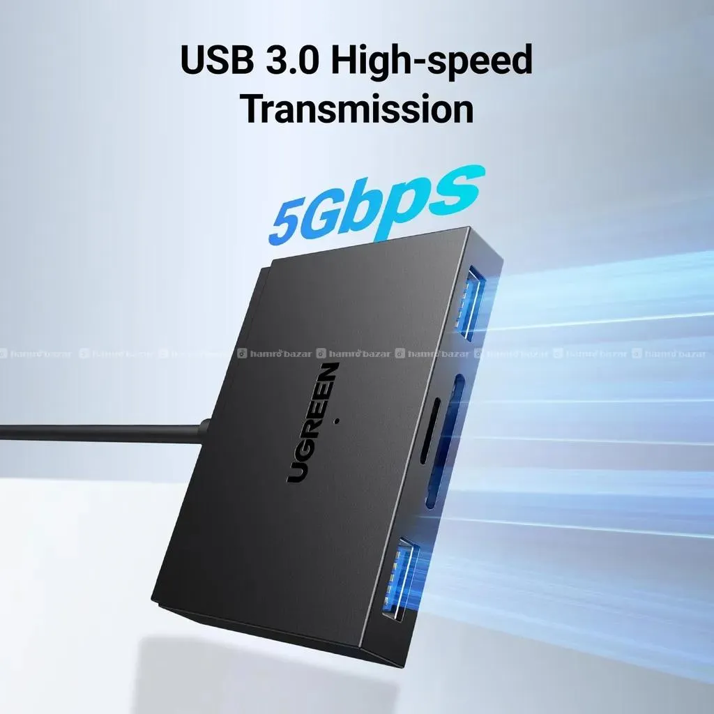 UGREEN 4 in 1 Card Reader CM 812 5