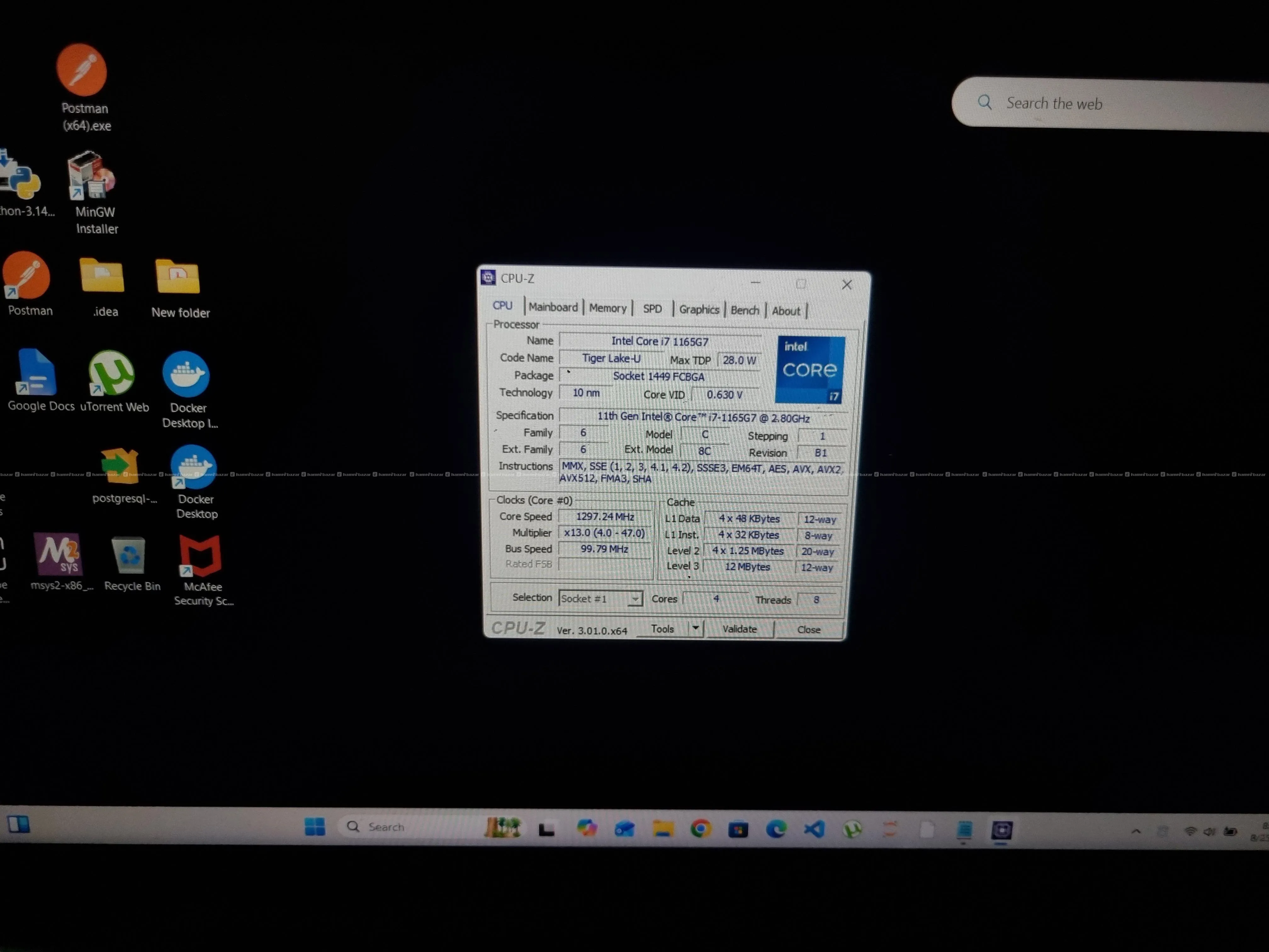 Dell i7 Laptop for sale- 8GB RAM | 512GB NVMe SSD 4