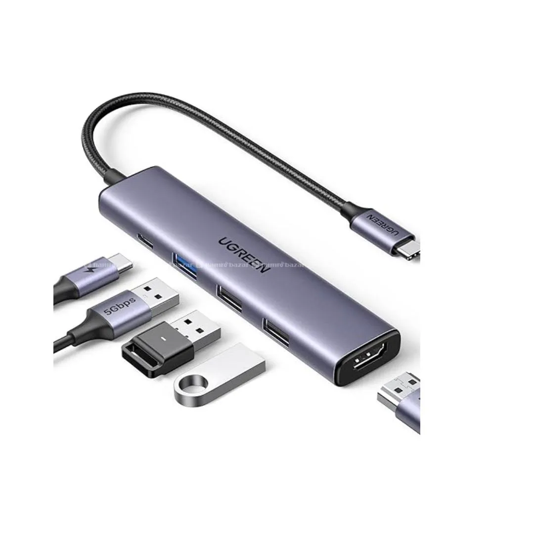 UGREEN USB C Hub 5 in 1 Multifunction Adapter 2