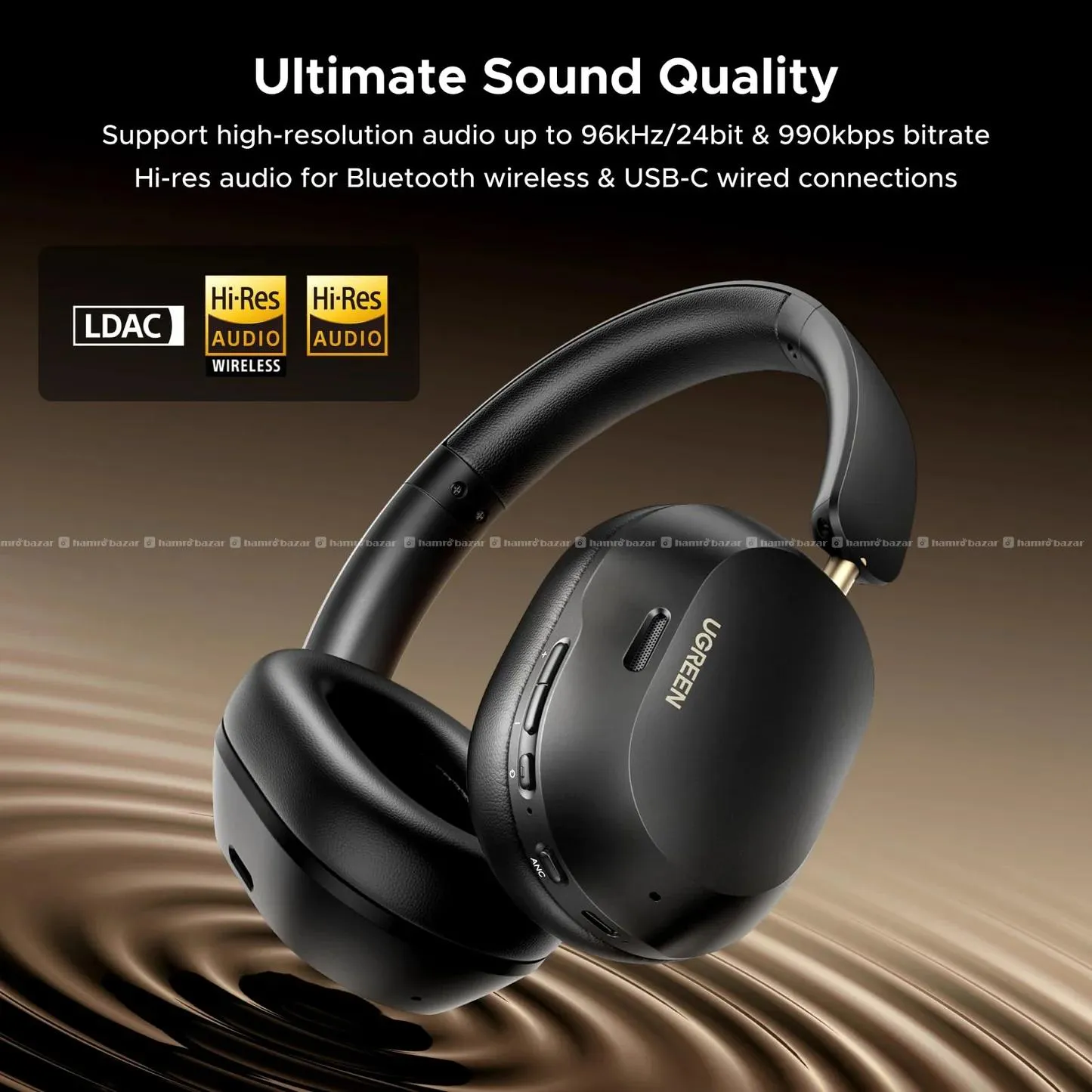 UGREEN HiTune Max5c ANC Bluetooth Headphone 5