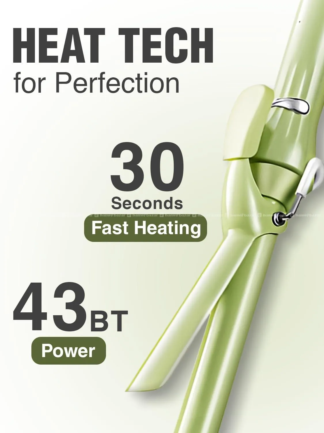 VGR V-565 Professional Electric Hair Curling Wand 7