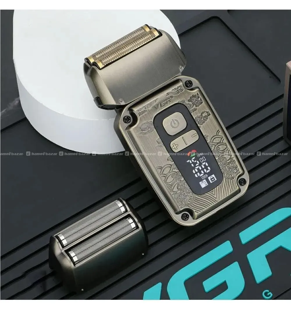VGR V337 Wet & Dry Electric Shave With LED Display 3