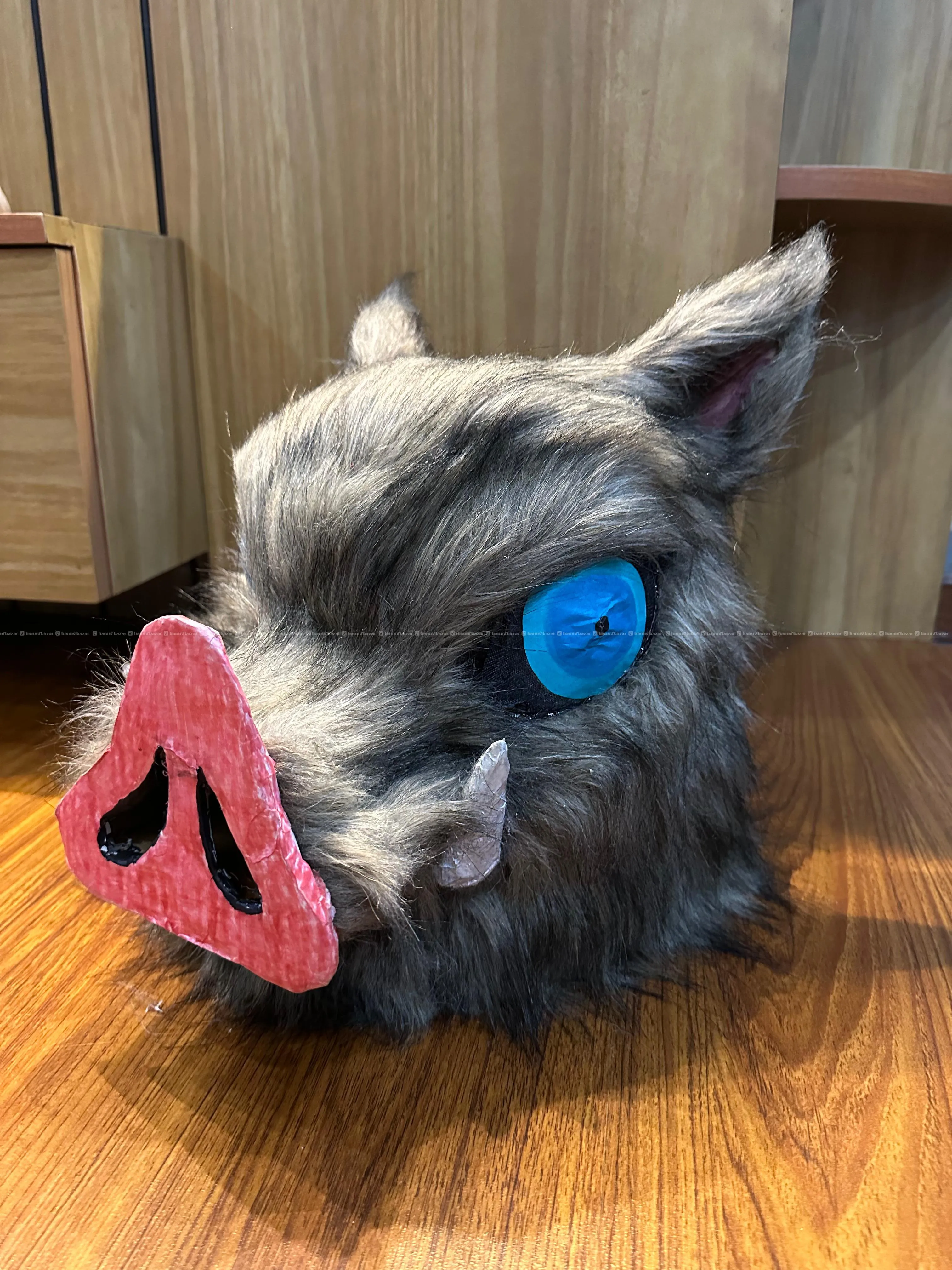Handmade Inosuke/Wolf Mask | Cosplay & Costume 5