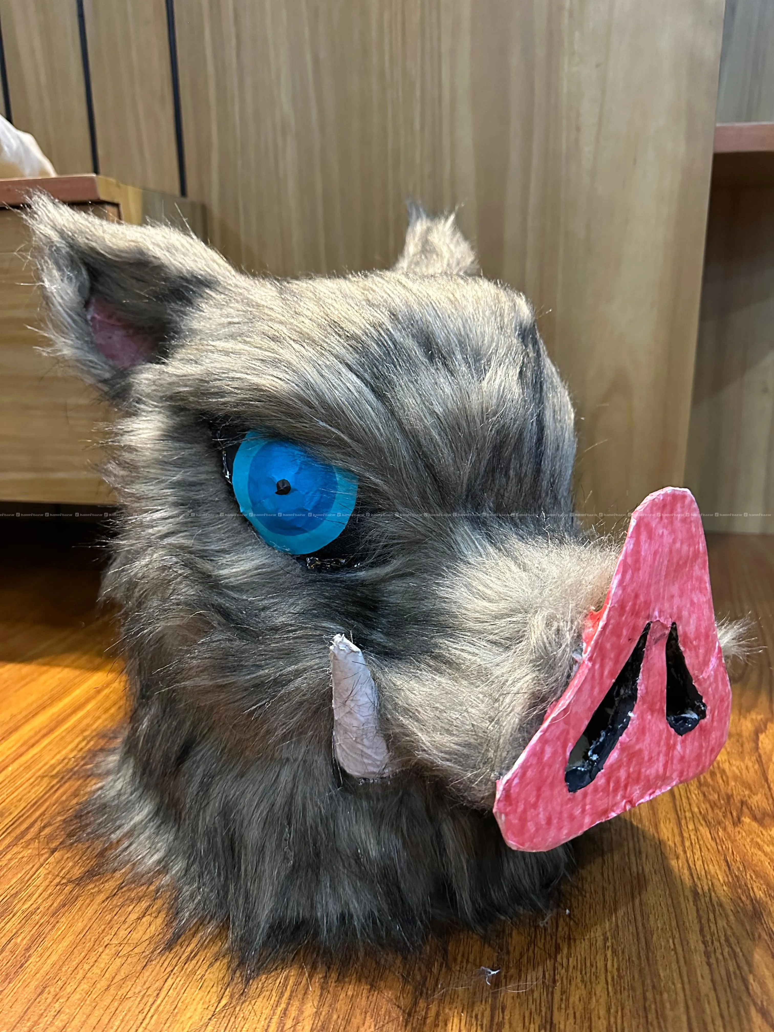 Handmade Inosuke/Wolf Mask | Cosplay & Costume 7