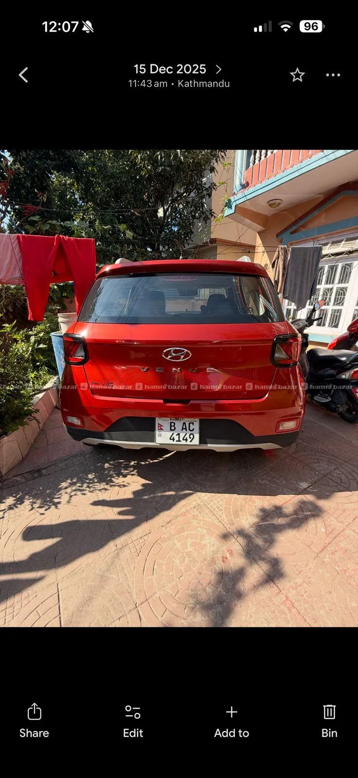 Hyundai Venue 2019  1.2 54000km 2
