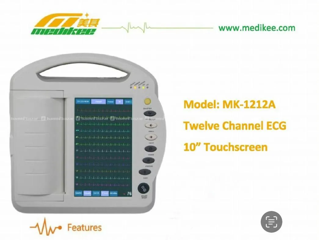 12 Channel ECG Machine