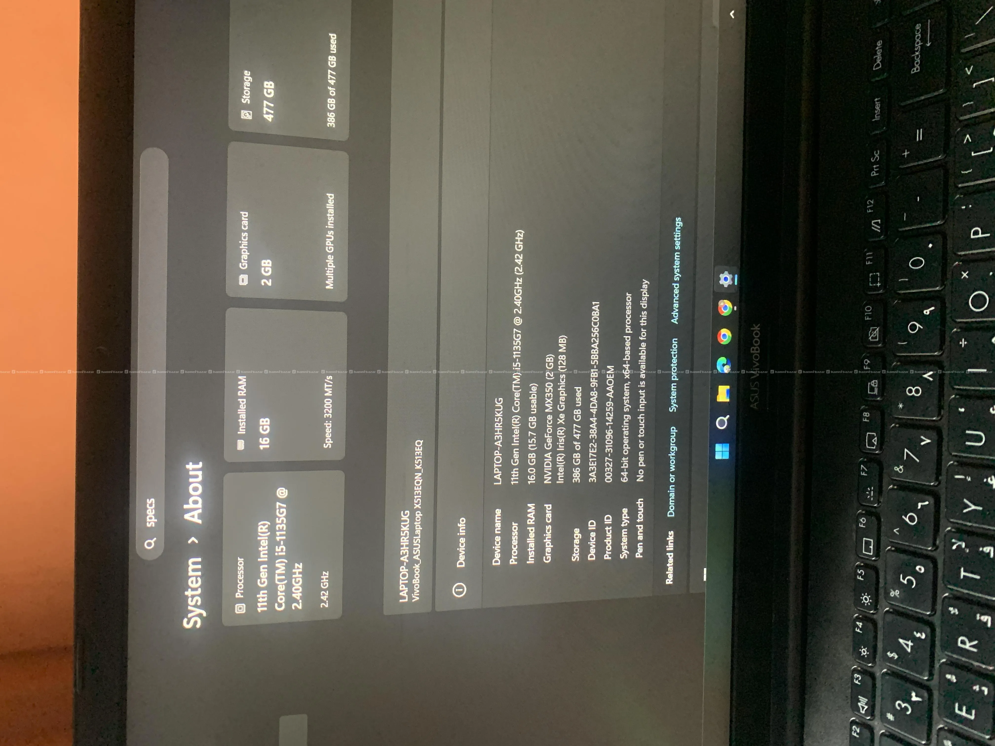 Asus Vivobook 15 K513 (11th gen Intel) Laptop 3