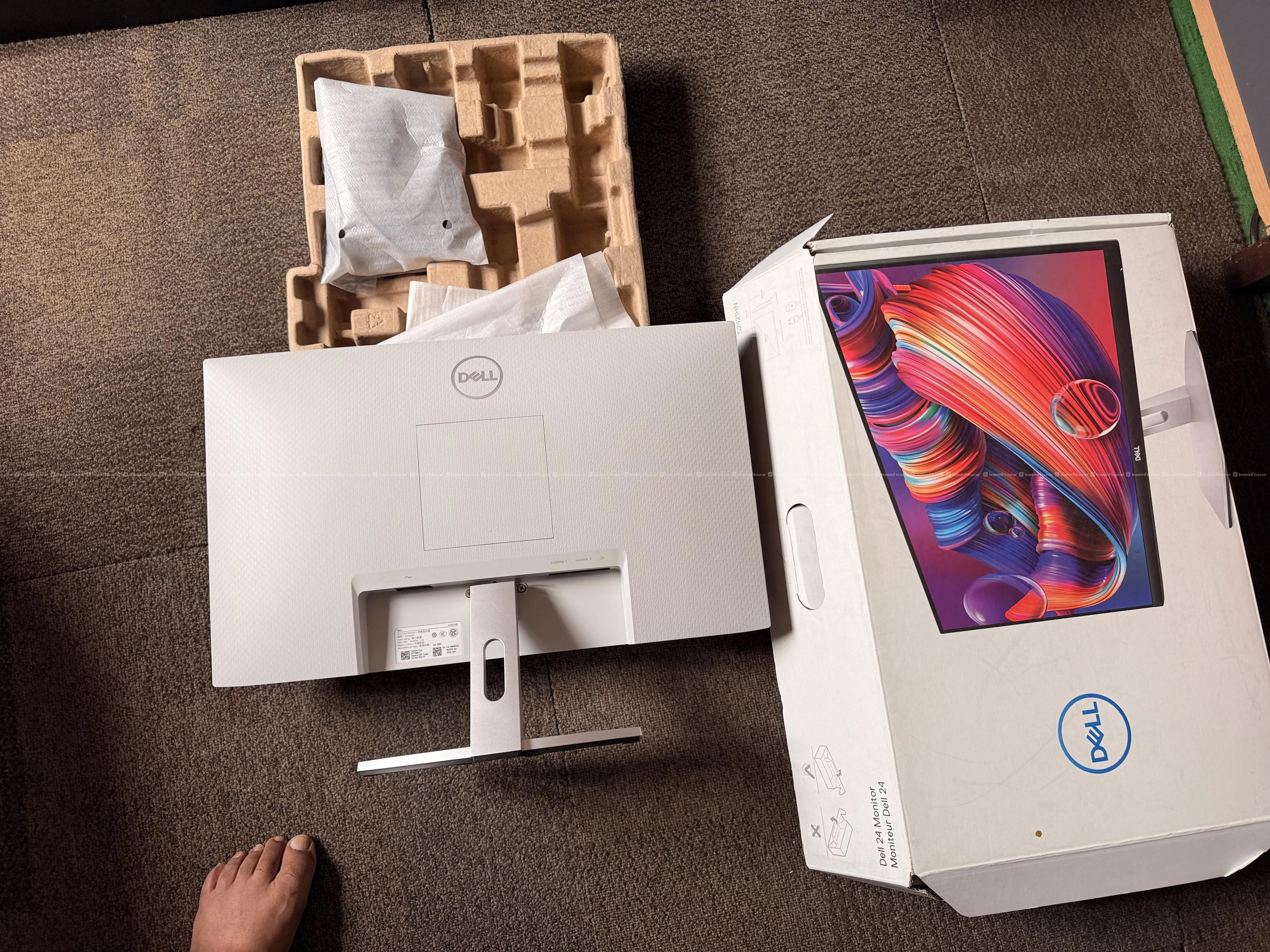 DELL ORIGINAL 24 INCH BOX PACK MONITOR BEZELESS 2