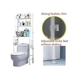 ✨ 3-Tier Bathroom Organizer Rack 4