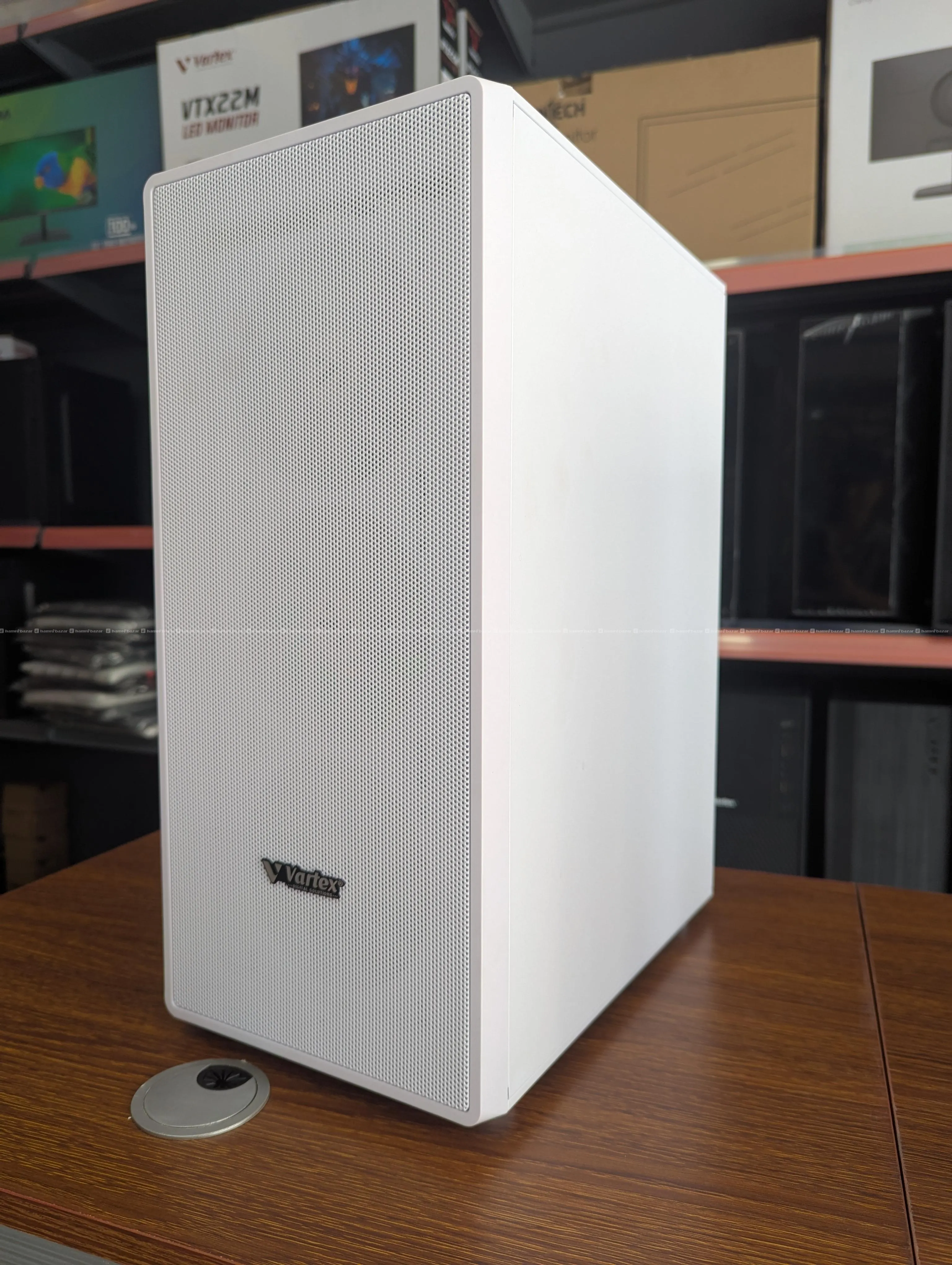 Vartex X1 White Gaming Case – 3 RGB Fans 6
