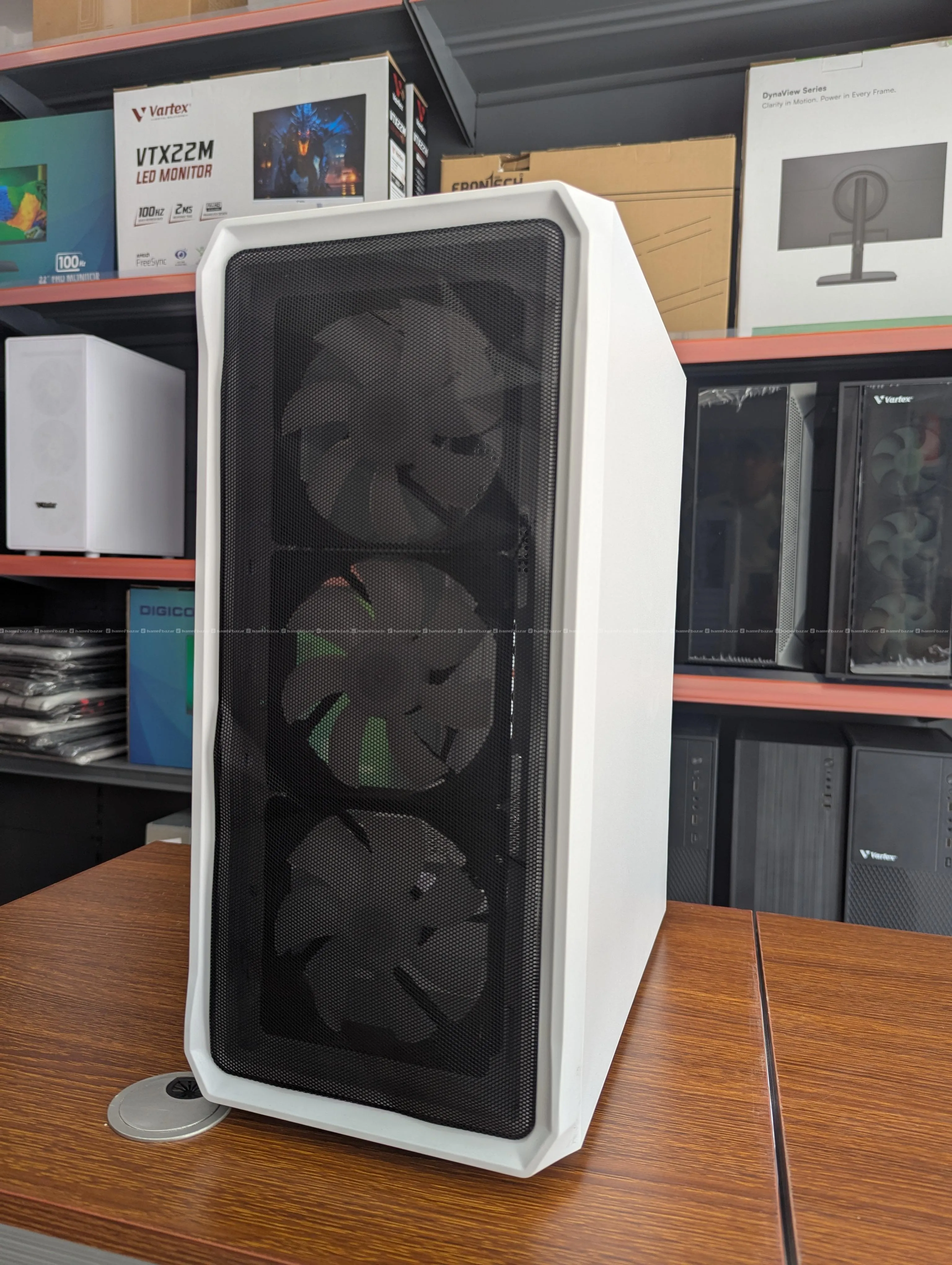 Antesports 112 White Gaming Cabinet 4