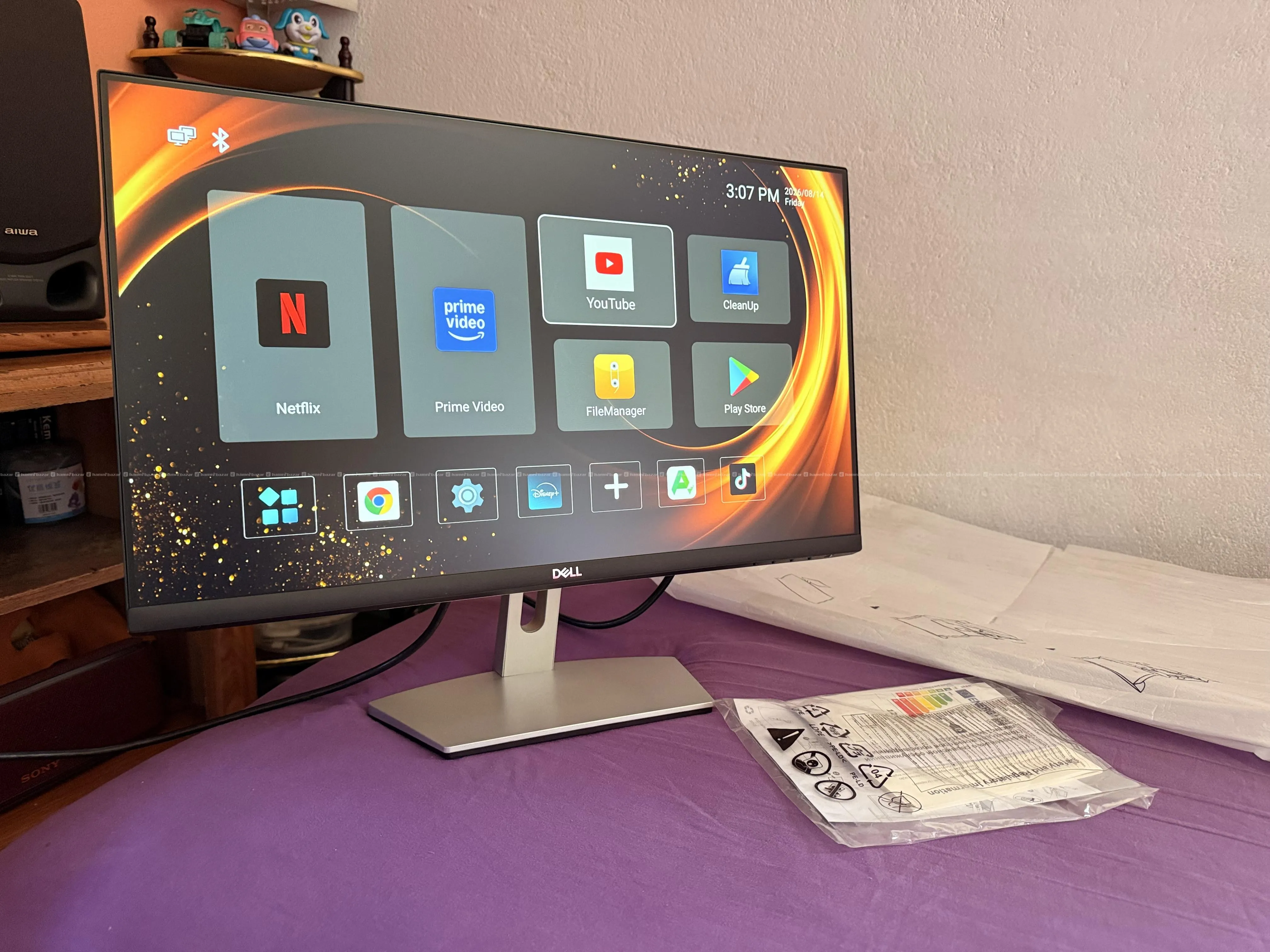 DELL ORIGINAL 24 INCH BOX PACK MONITOR BEZELESS 5