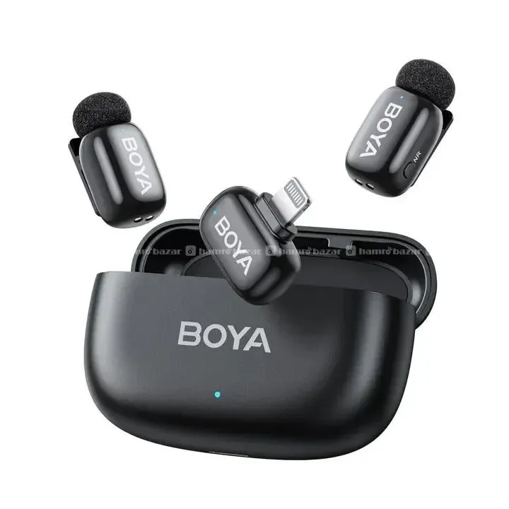 BOYA Mini 2 Wireless Mic – Lightning Reciever 2
