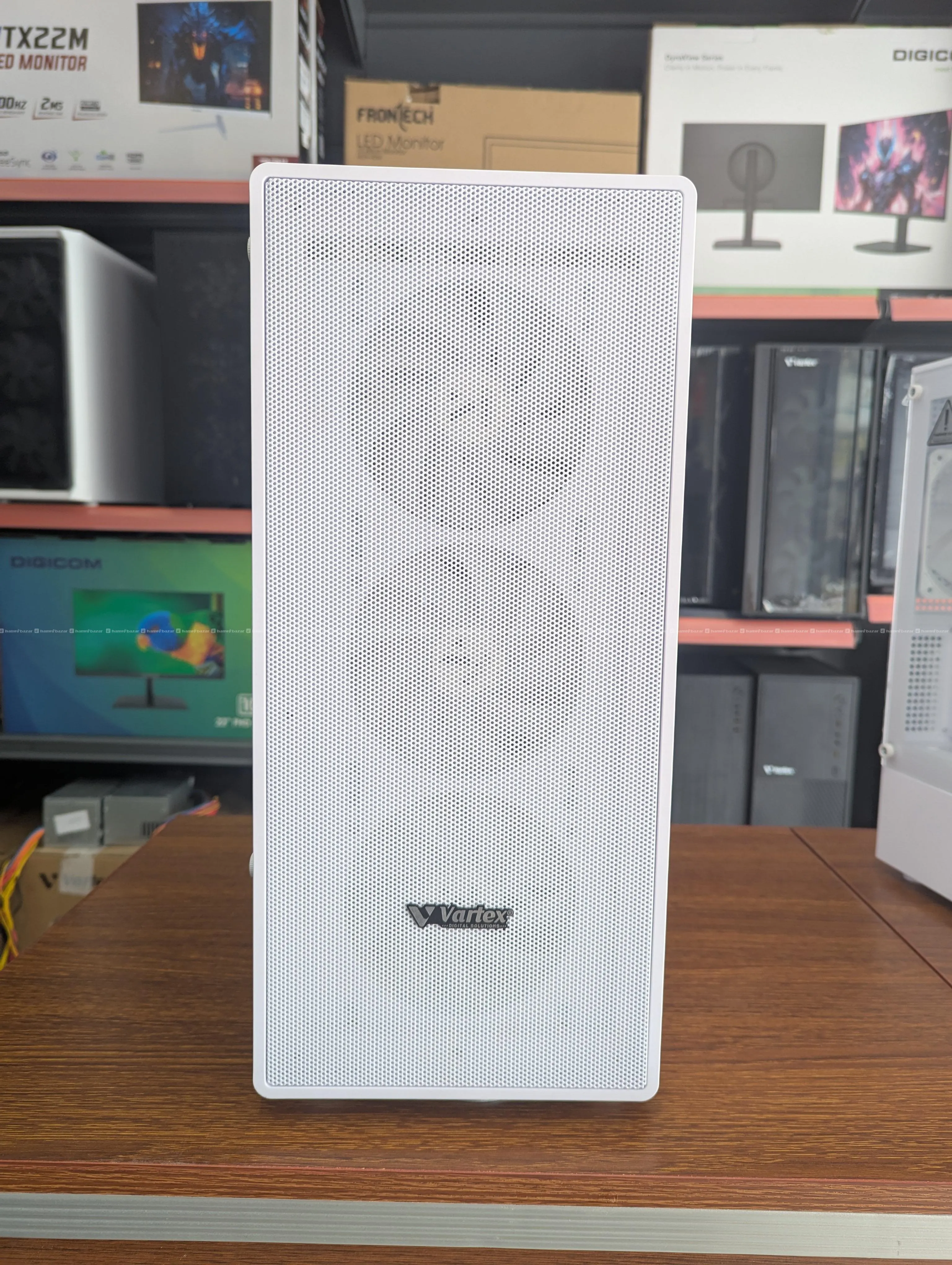 Vartex X1 White Gaming Case – 3 RGB Fans 3